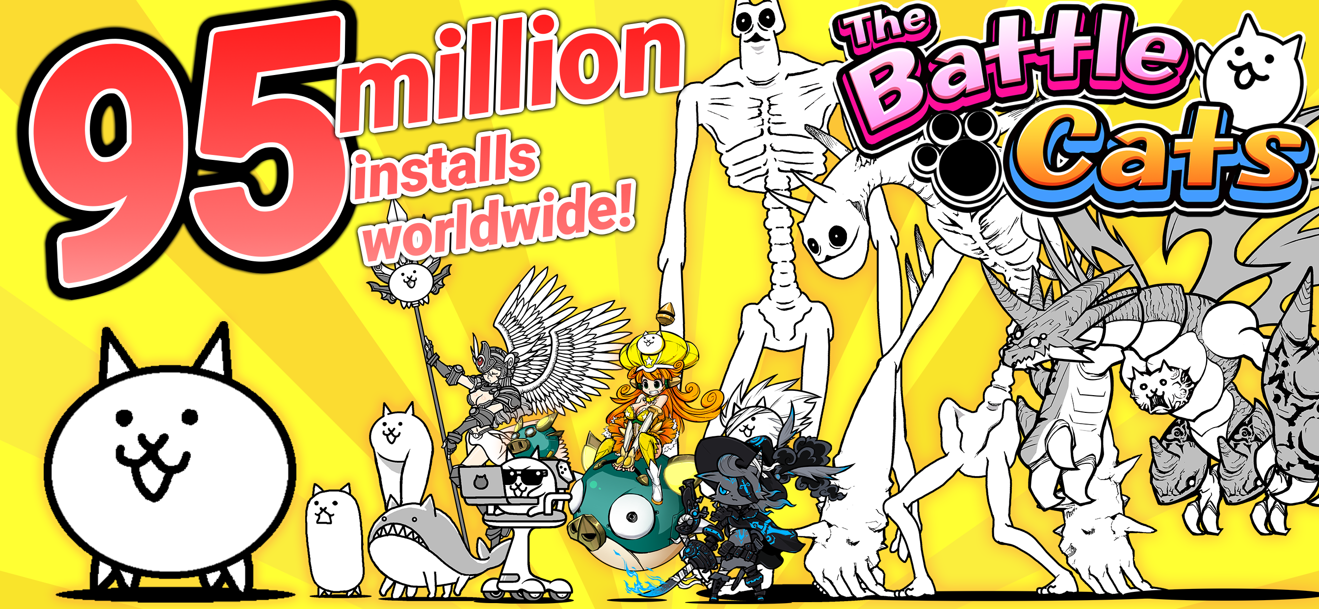 اسکرین شات 1 بازی The Battle Cats