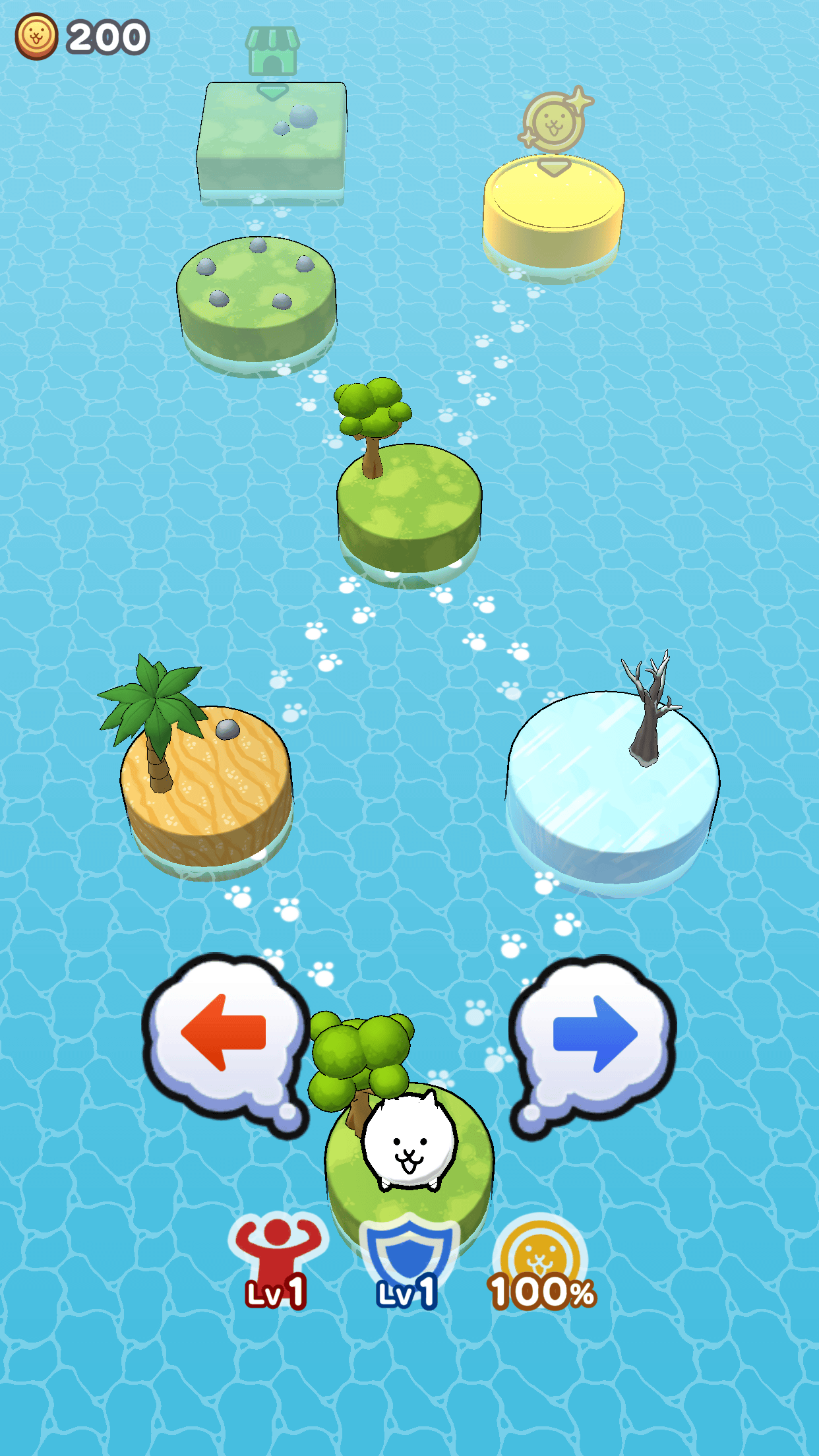 اسکرین شات 4 بازی Battle Cats Quest