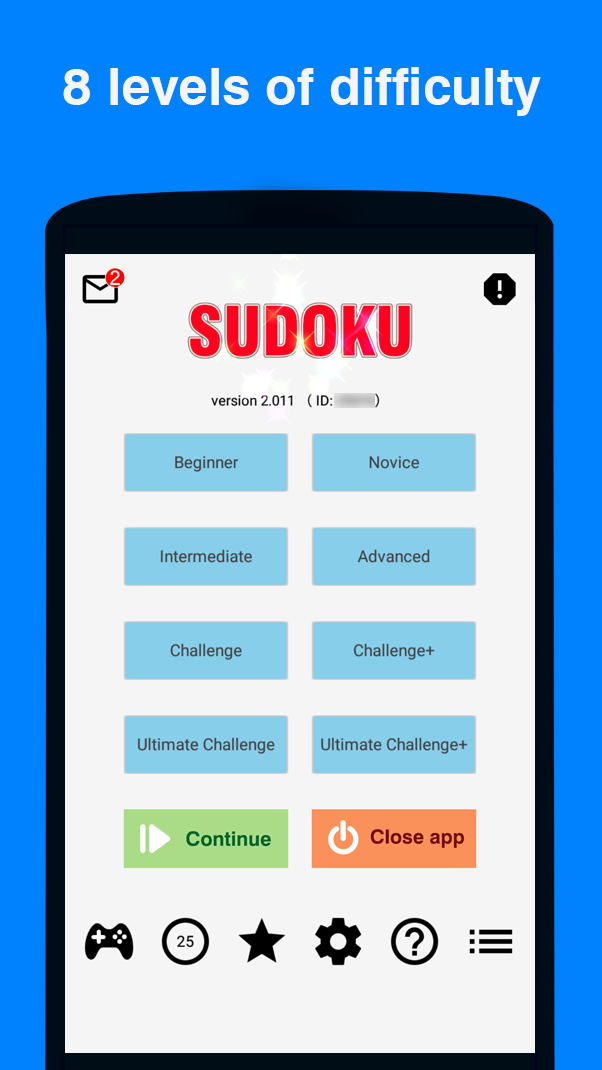 اسکرین شات 2 بازی Sudoku - 5700 original puzzles