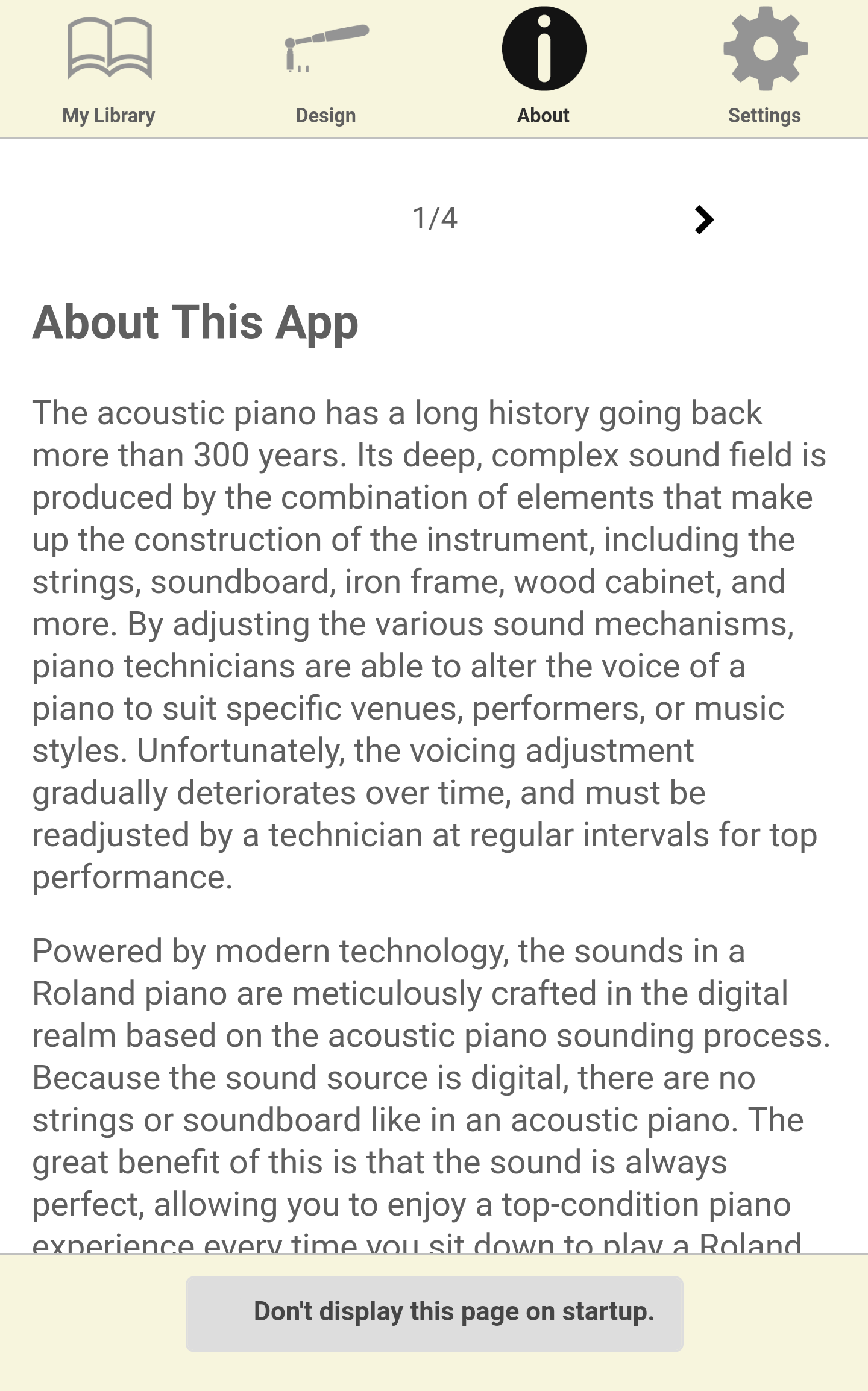 اسکرین شات 4 برنامه Piano Designer
