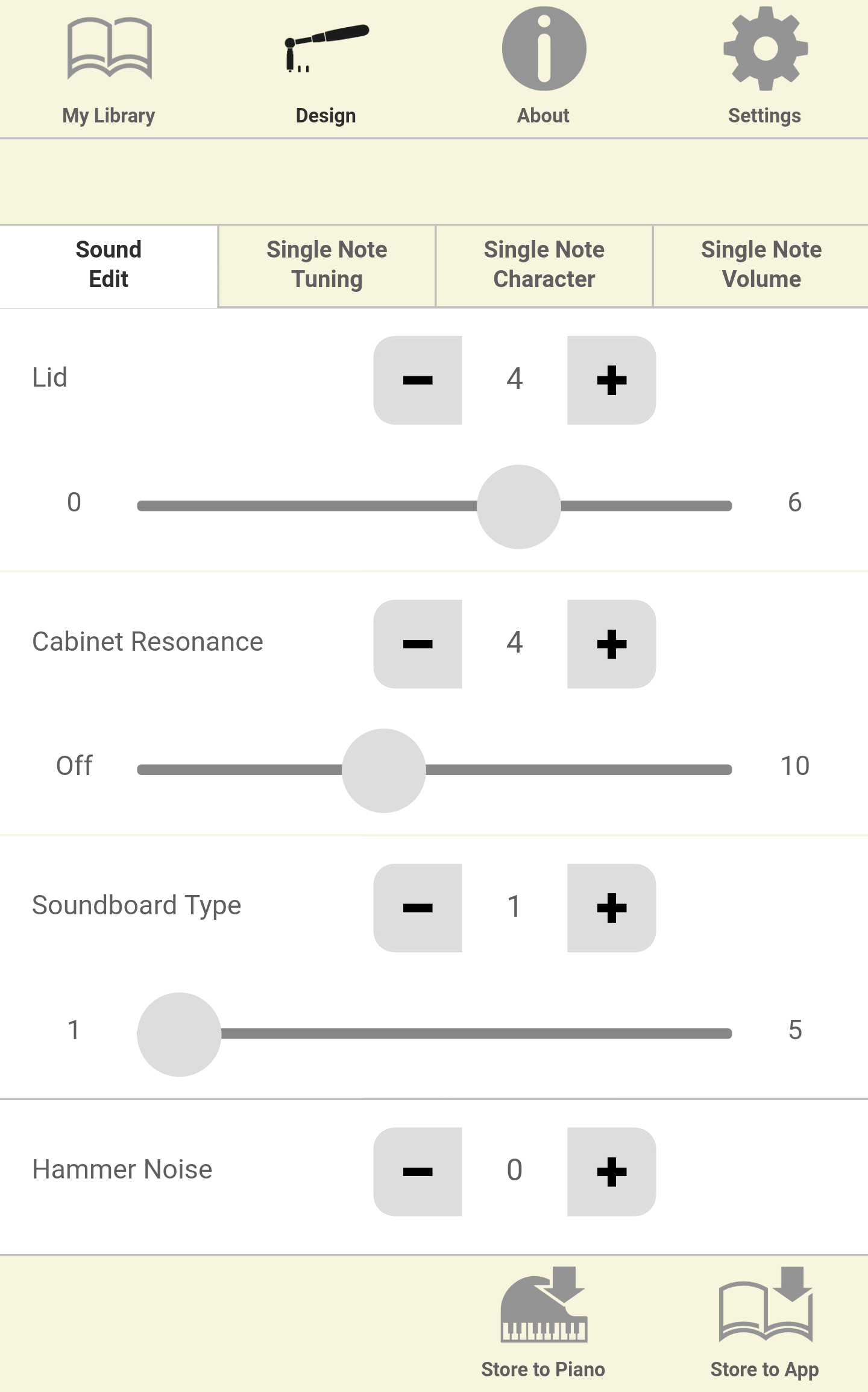 اسکرین شات 2 برنامه Piano Designer