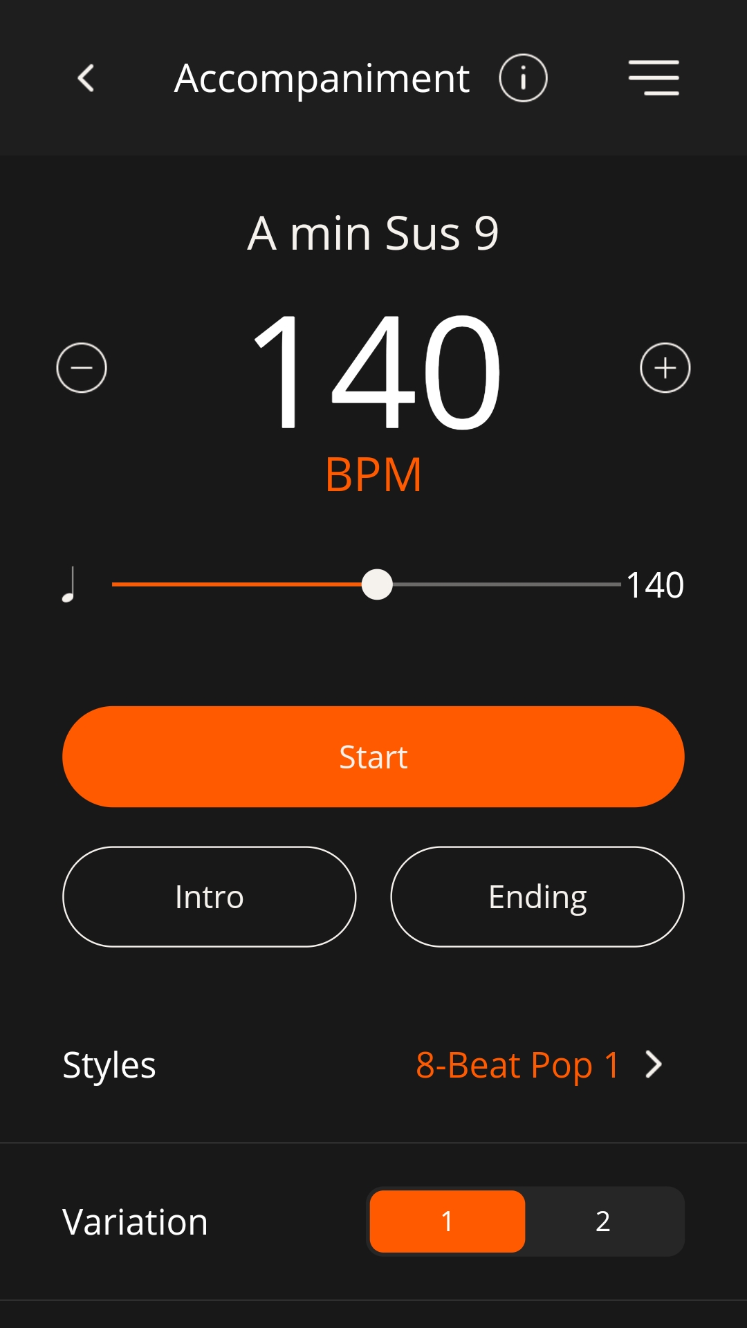اسکرین شات 7 برنامه Roland Piano App