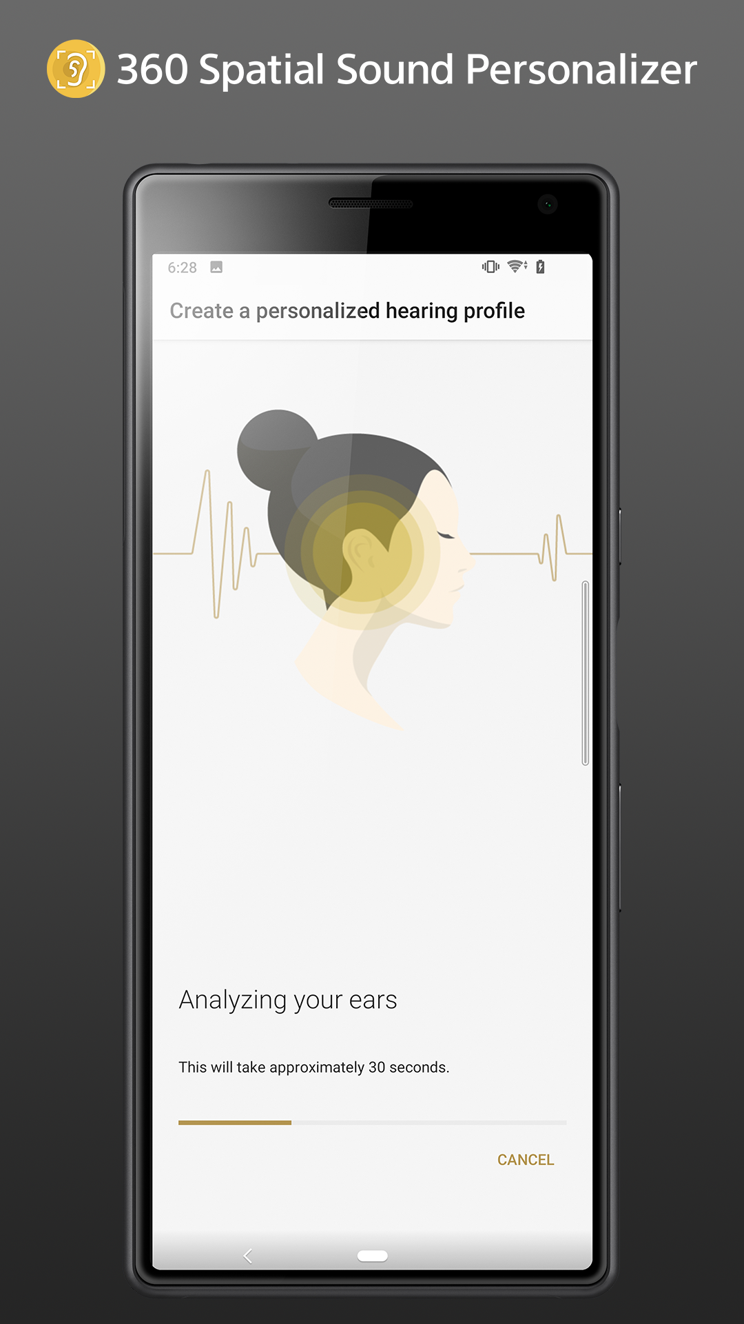 اسکرین شات 1 برنامه 360 Spatial Sound Personalizer