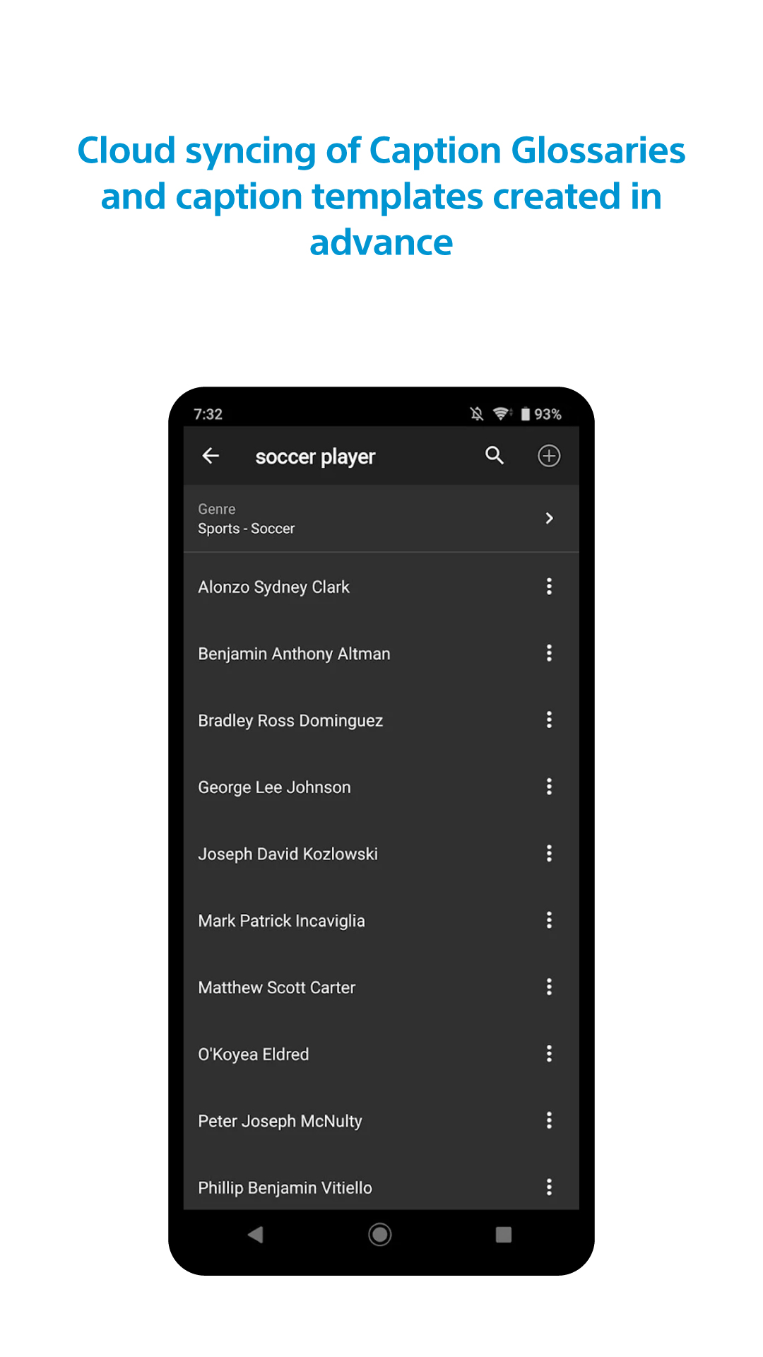 اسکرین شات 6 برنامه Sony | Transfer & Tagging
