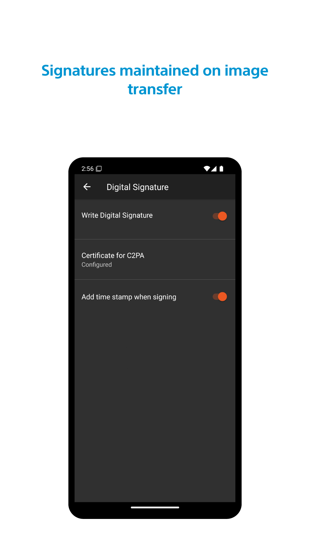 اسکرین شات 7 برنامه Sony | Transfer & Tagging