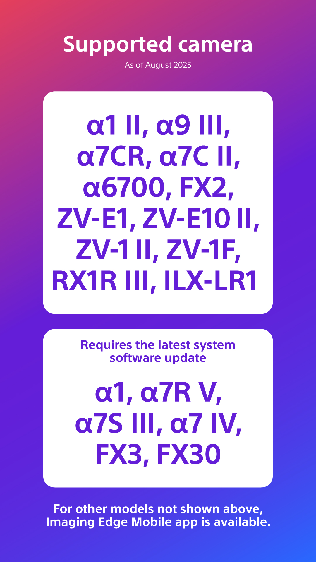 اسکرین شات 2 برنامه Sony | Creators' App