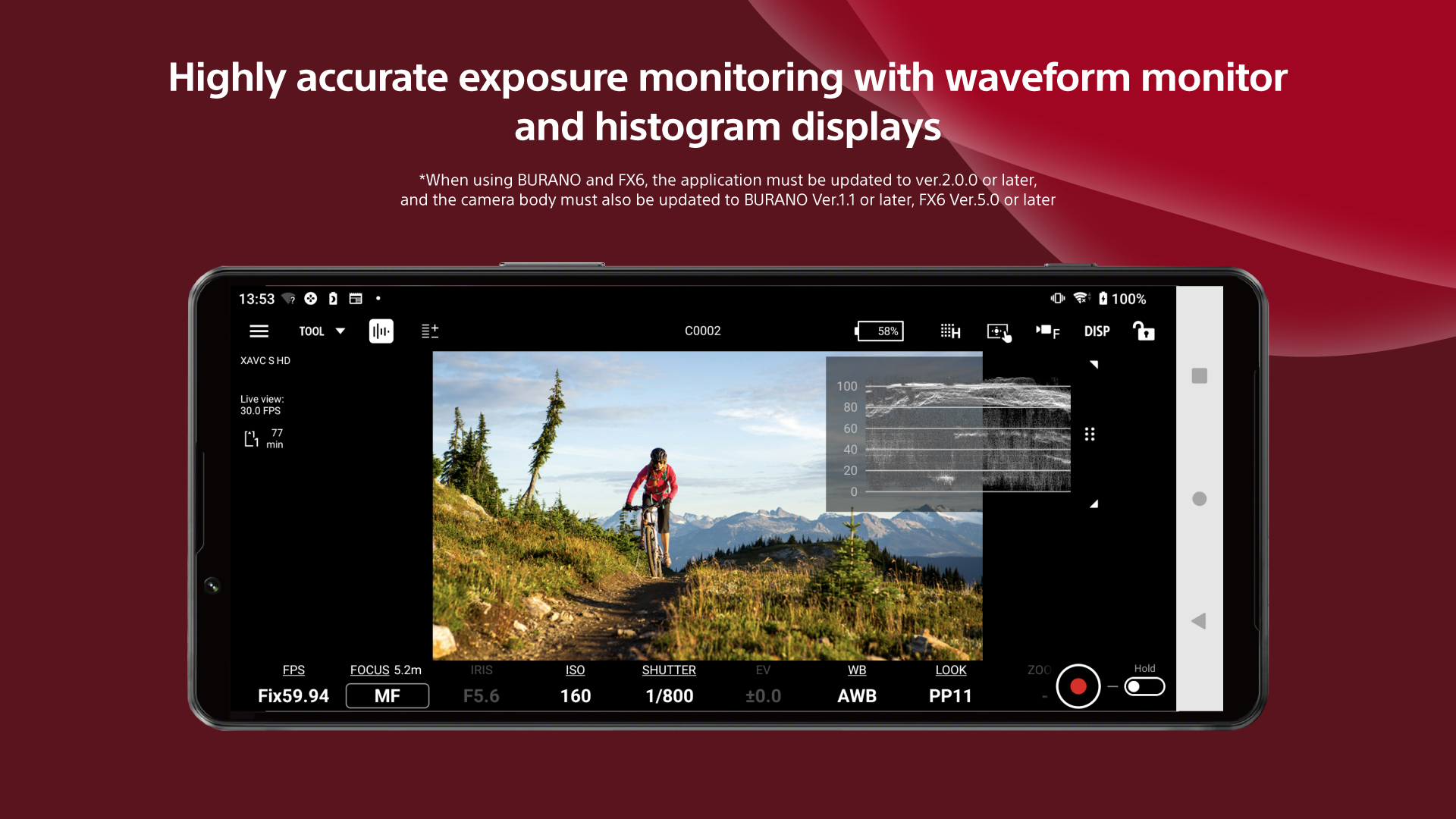 اسکرین شات 3 برنامه Sony | Monitor & Control