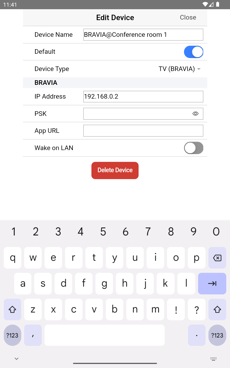 اسکرین شات 4 برنامه IP Remote