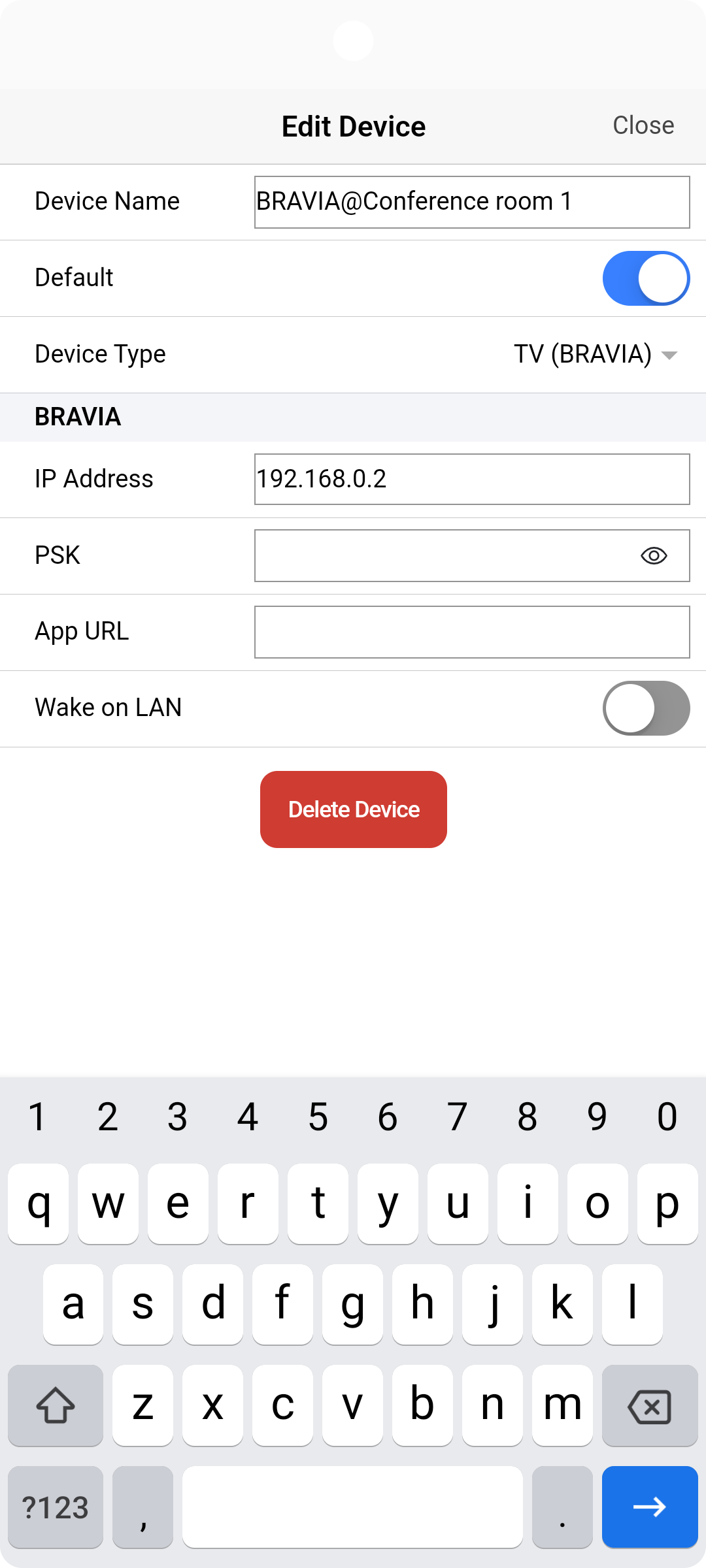 اسکرین شات 2 برنامه IP Remote