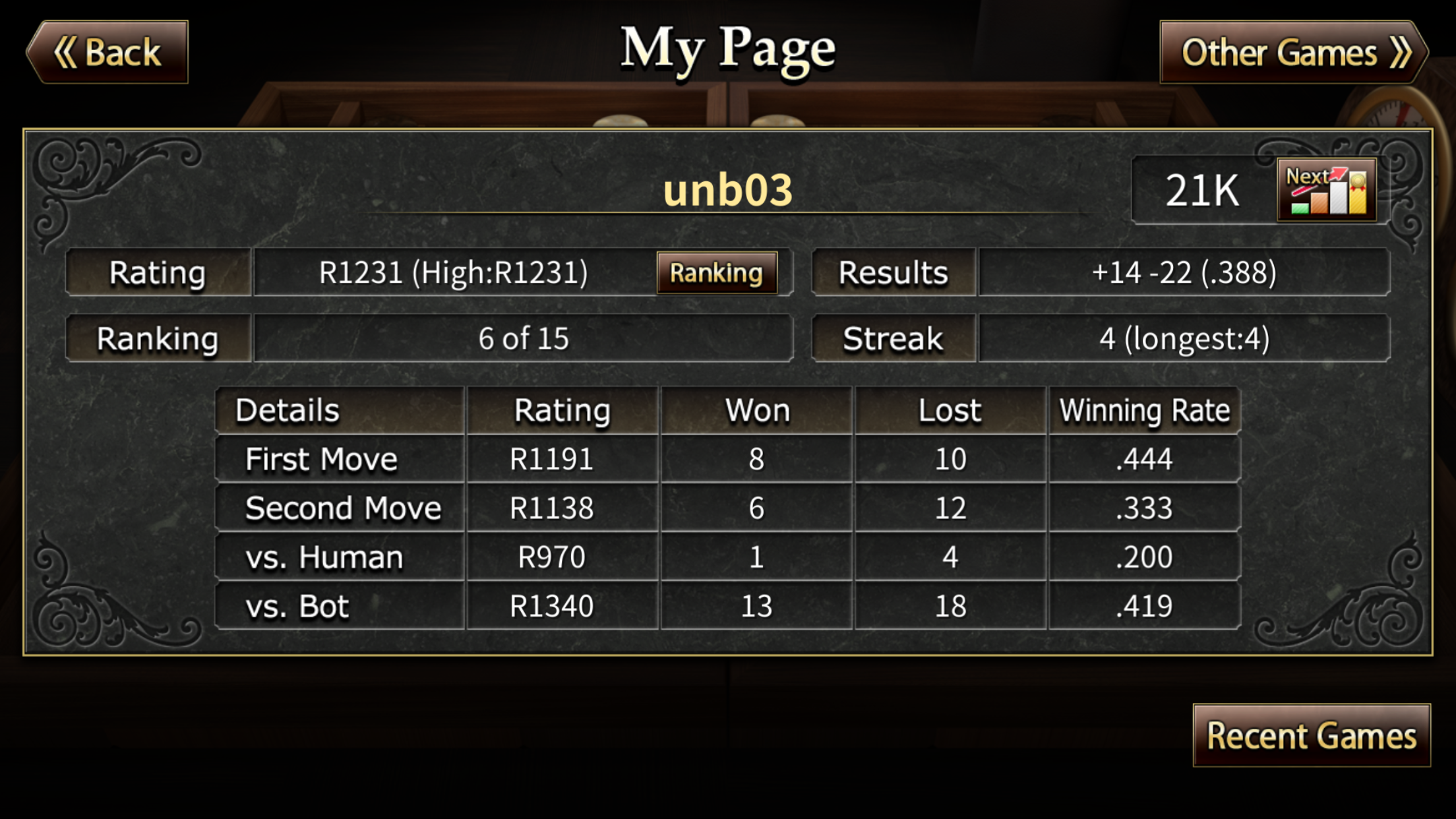 اسکرین شات 3 بازی The Backgammon