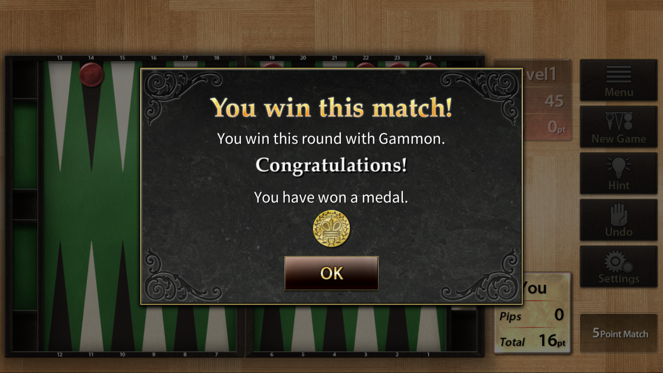 اسکرین شات 6 بازی The Backgammon