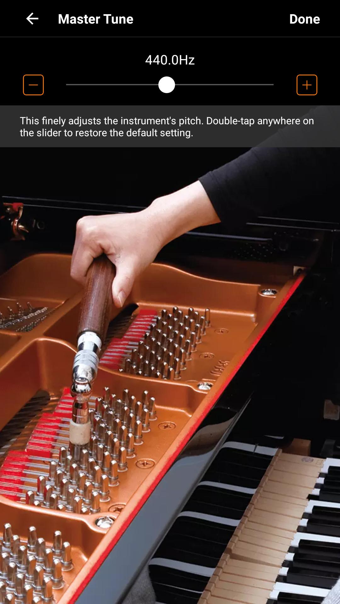 اسکرین شات 2 برنامه Smart Pianist