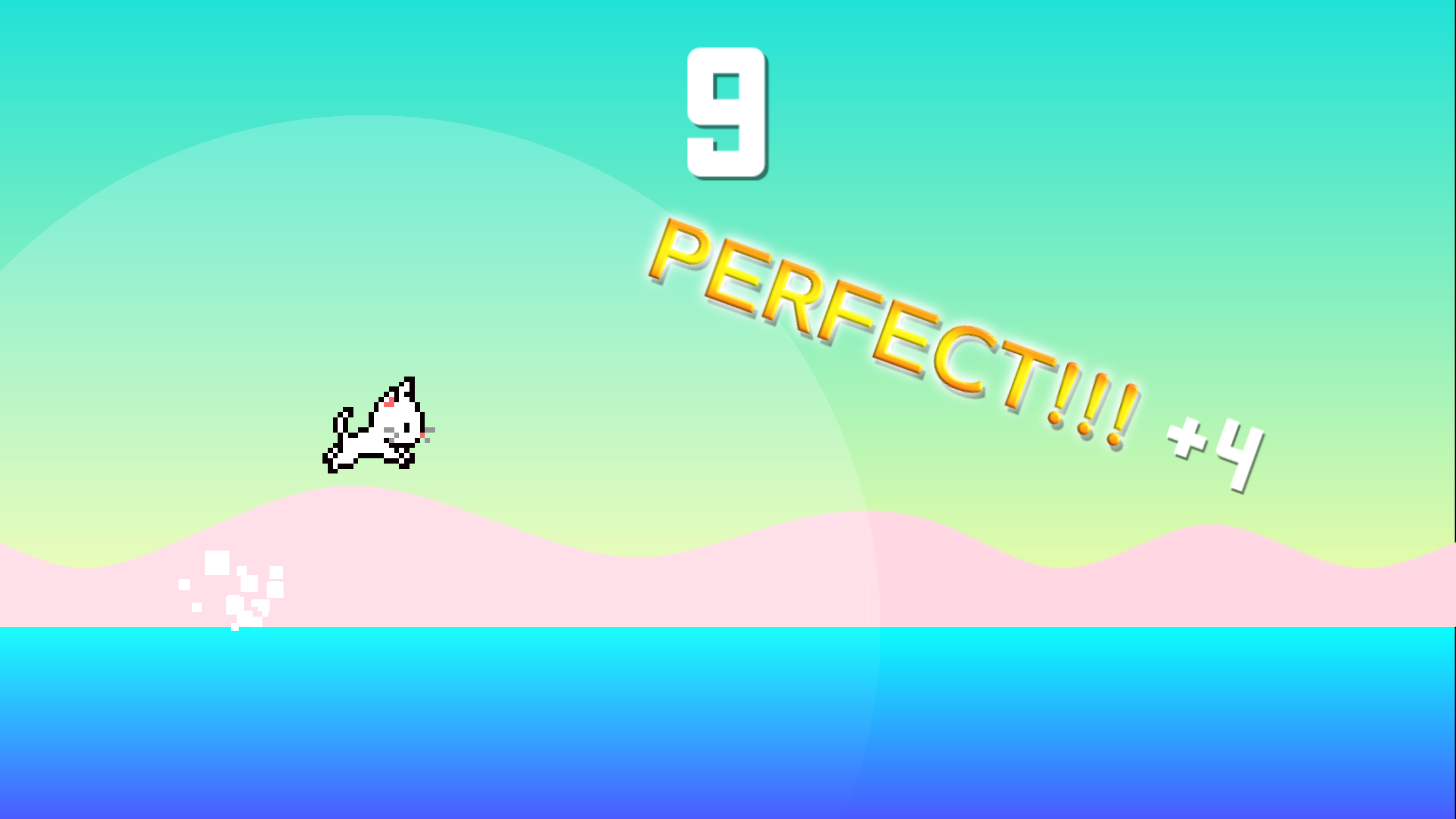 اسکرین شات 1 بازی Cat Jumping!