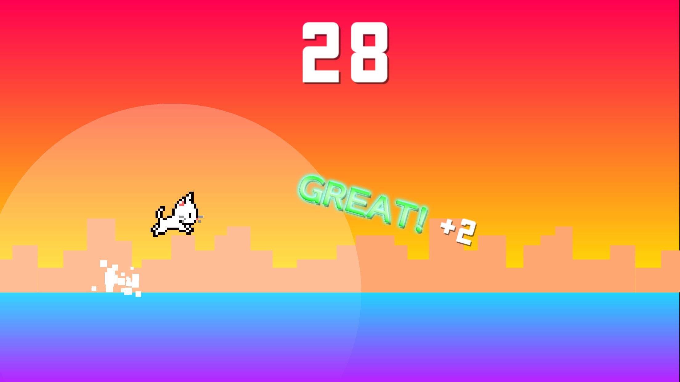 اسکرین شات 2 بازی Cat Jumping!