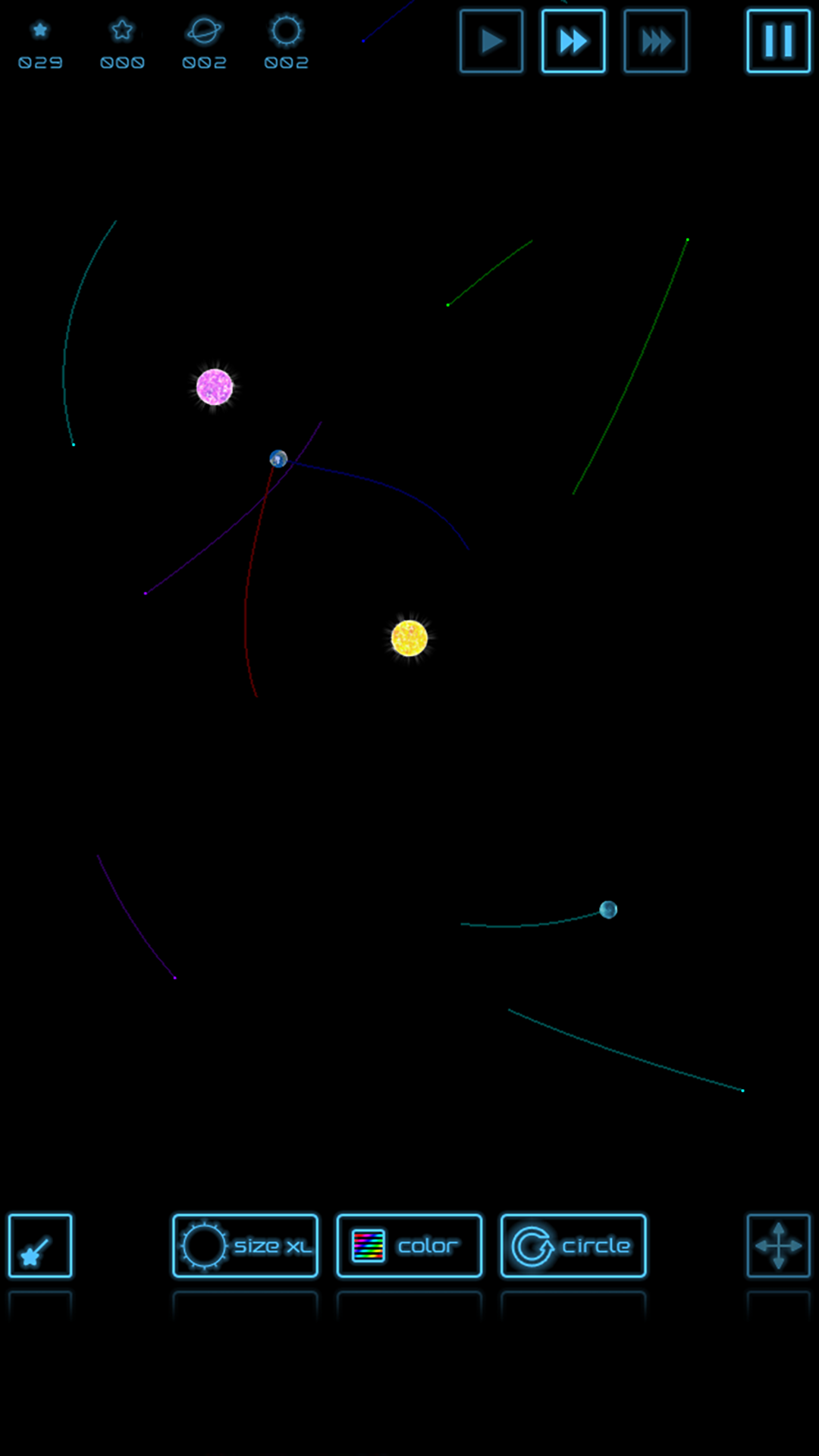 اسکرین شات 1 بازی Planet simulation