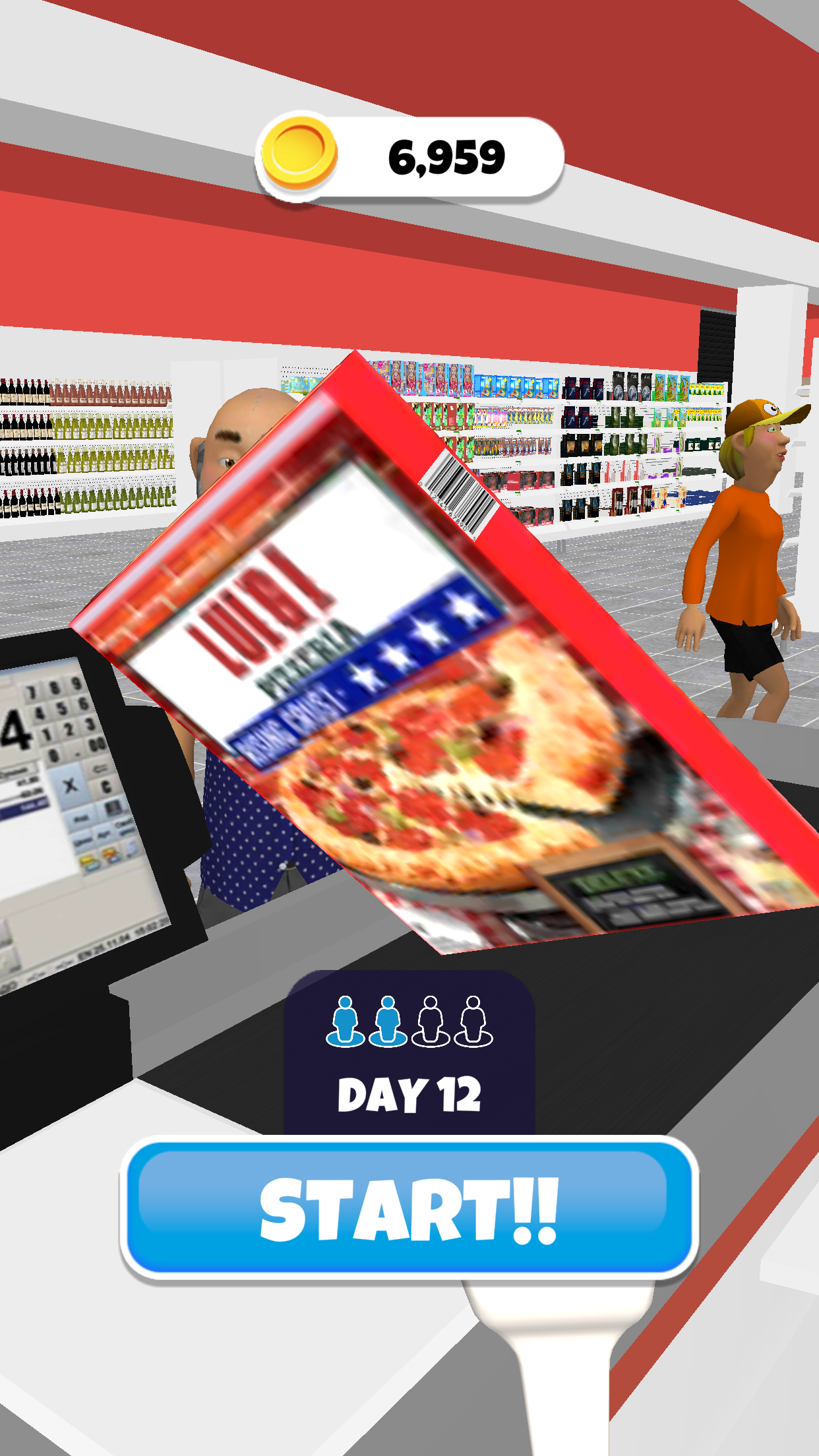 اسکرین شات 1 بازی Scan it!-Supermarket Simulator