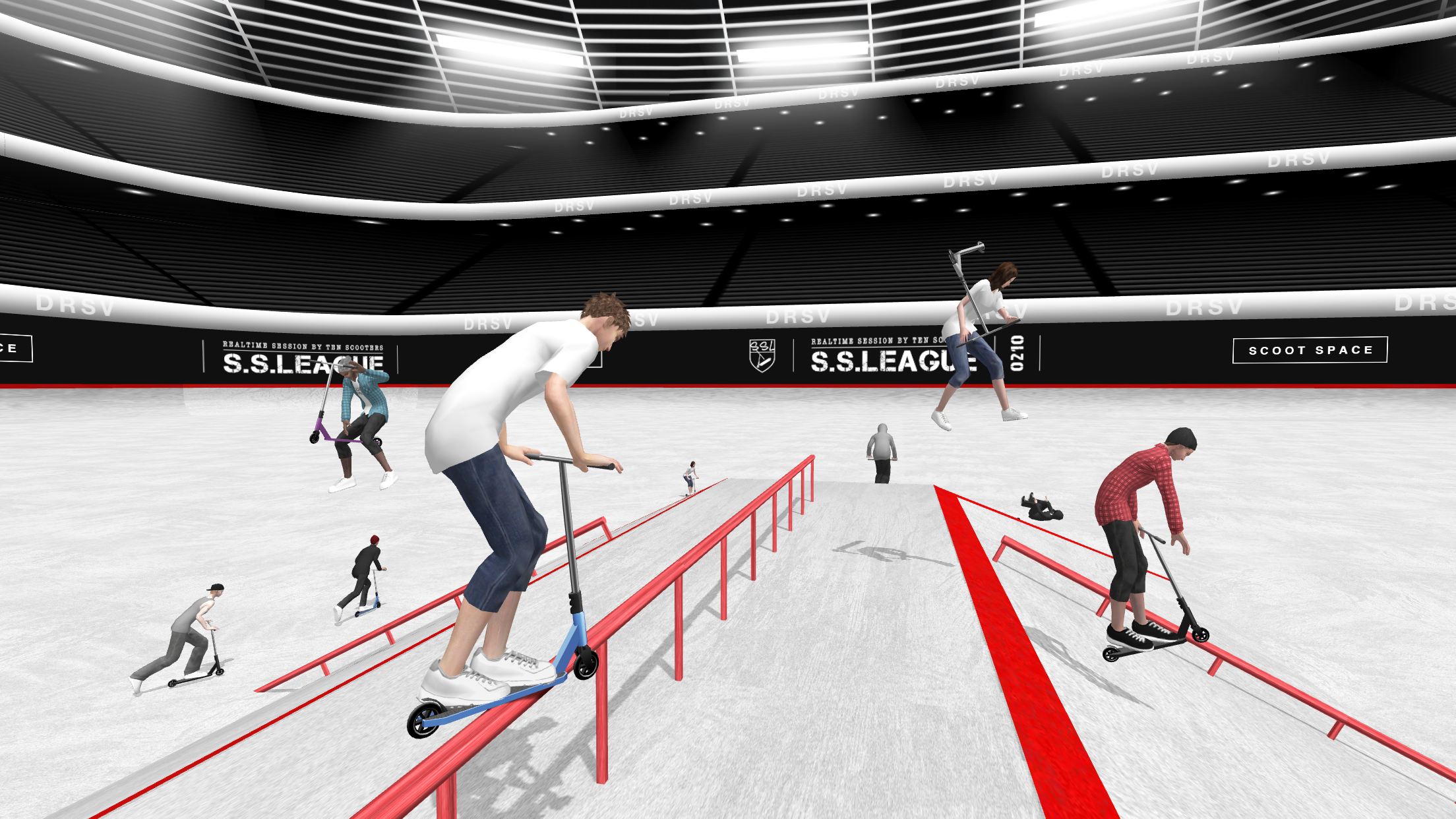 اسکرین شات 1 بازی Scooter Space