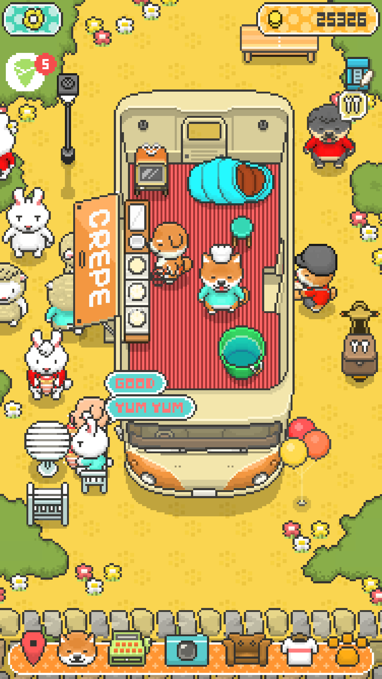 اسکرین شات 1 بازی Food Truck Pup: Cooking Chef