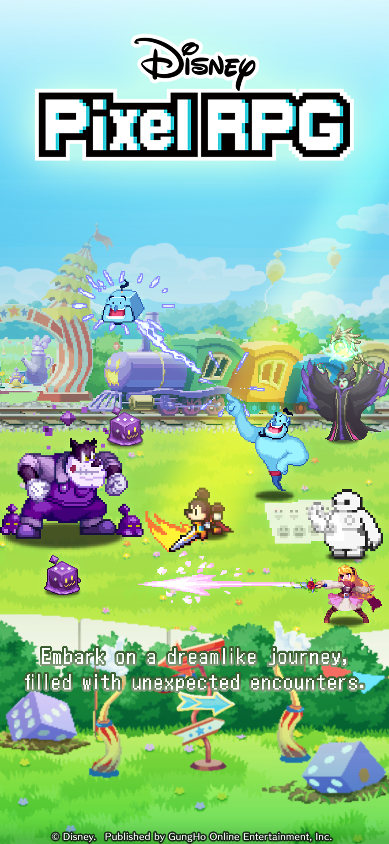 اسکرین شات 1 بازی Disney Pixel RPG