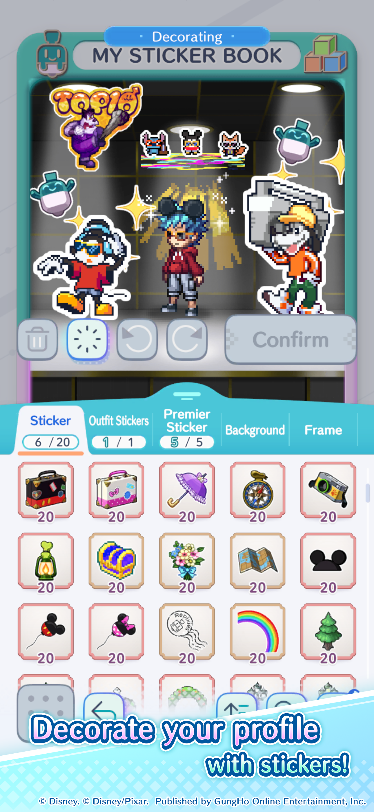 اسکرین شات 5 بازی Disney Pixel RPG