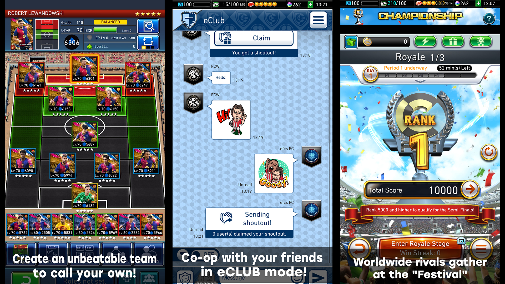 اسکرین شات 3 بازی eFootball™  CHAMPION SQUADS