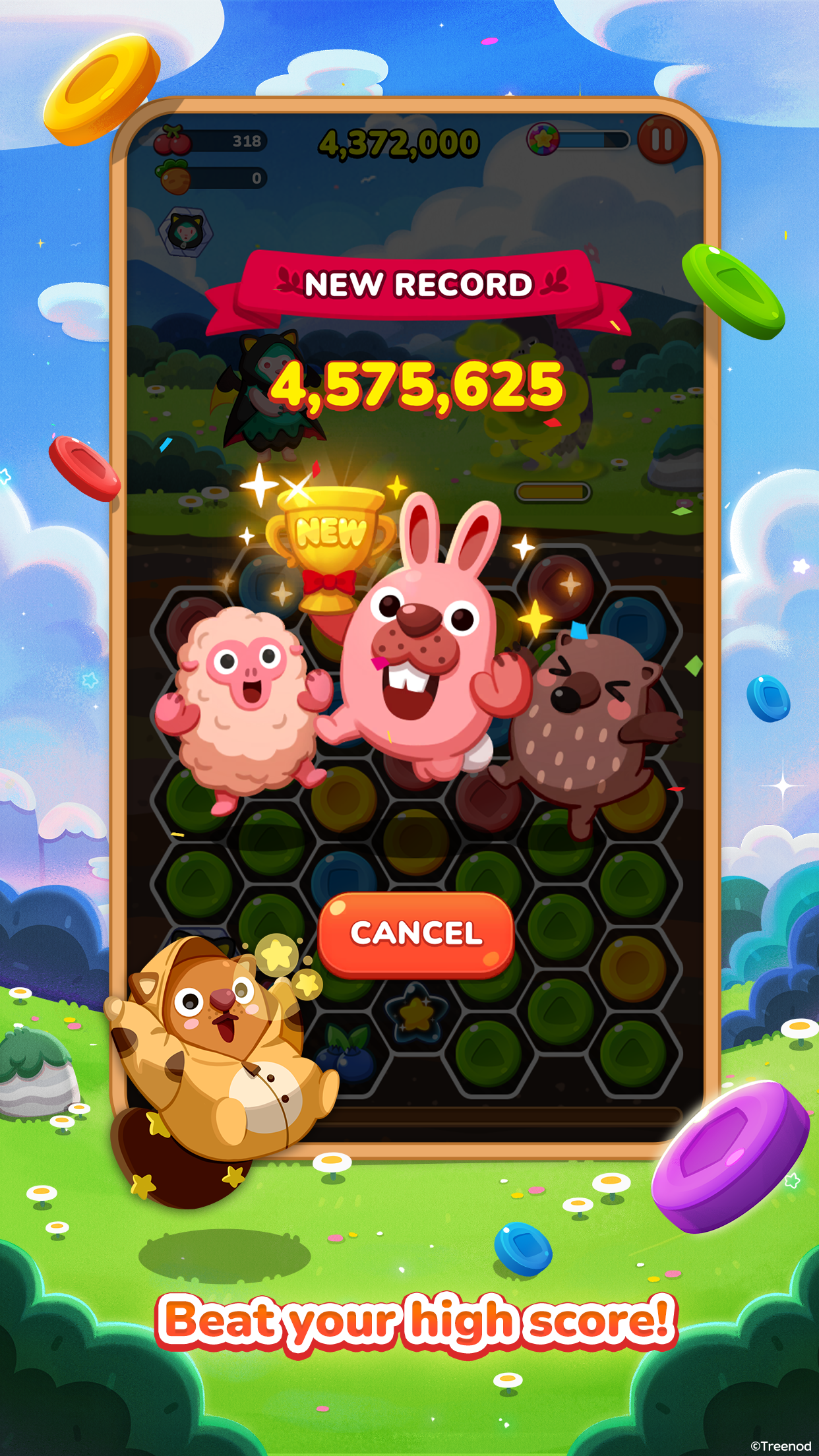 اسکرین شات 7 بازی LINE Pokopang - puzzle game!