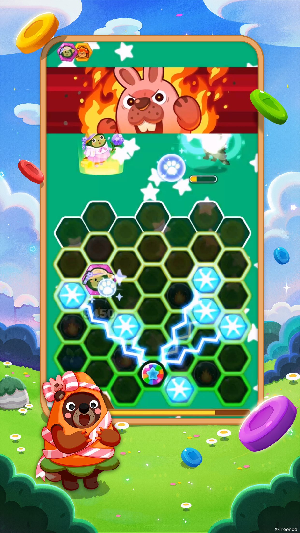 اسکرین شات 5 بازی LINE Pokopang - puzzle game!