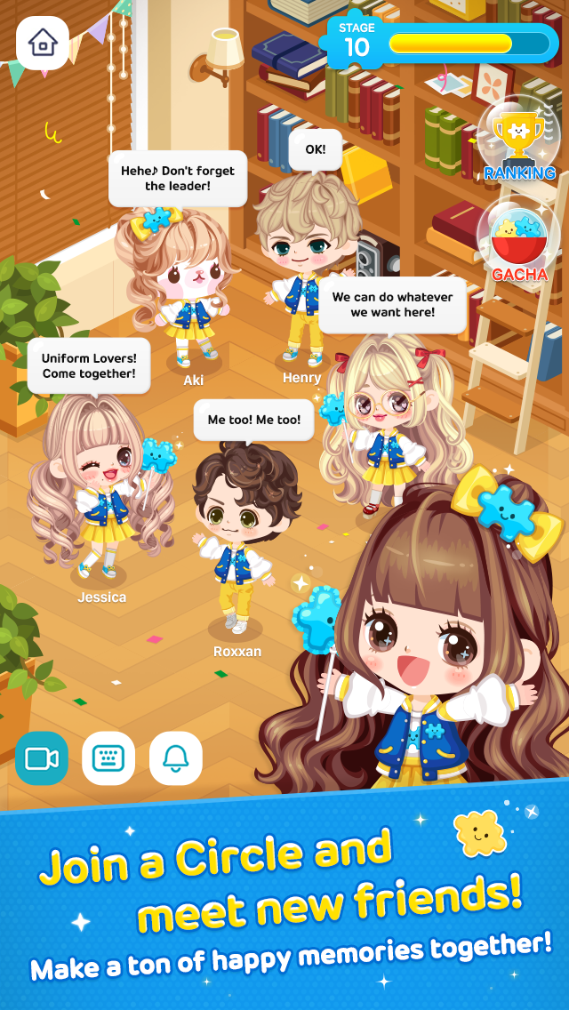 اسکرین شات 6 برنامه LINE PLAY - Our Avatar World