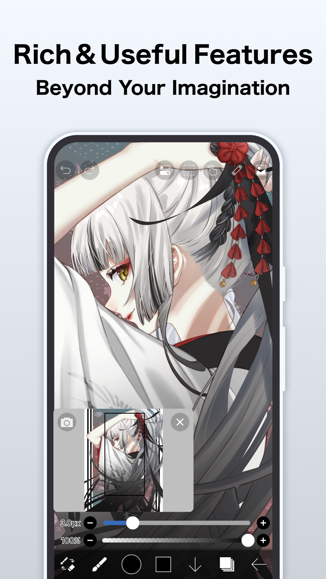 اسکرین شات 2 برنامه ibis Paint X