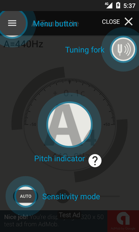اسکرین شات 2 برنامه A-Tuner Lite