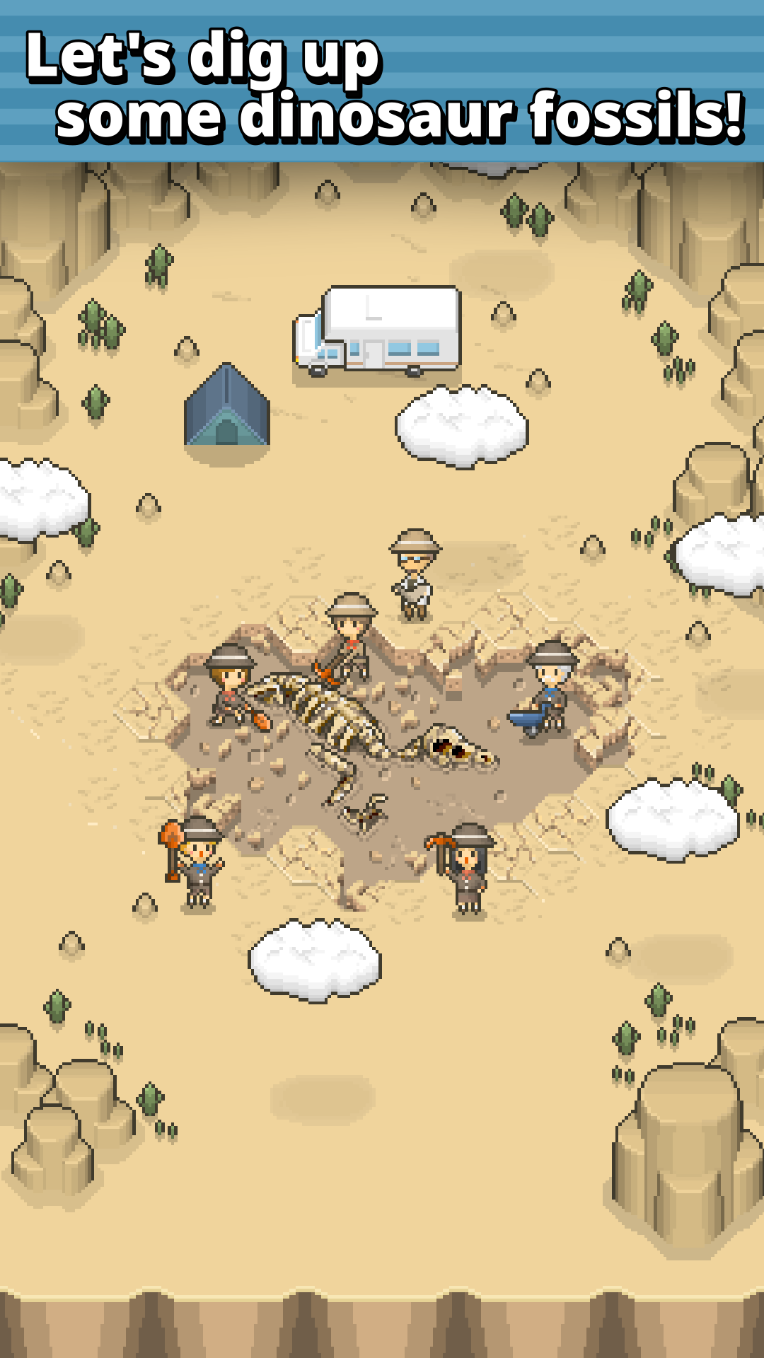 اسکرین شات 1 بازی TAP! DIG! MY MUSEUM!