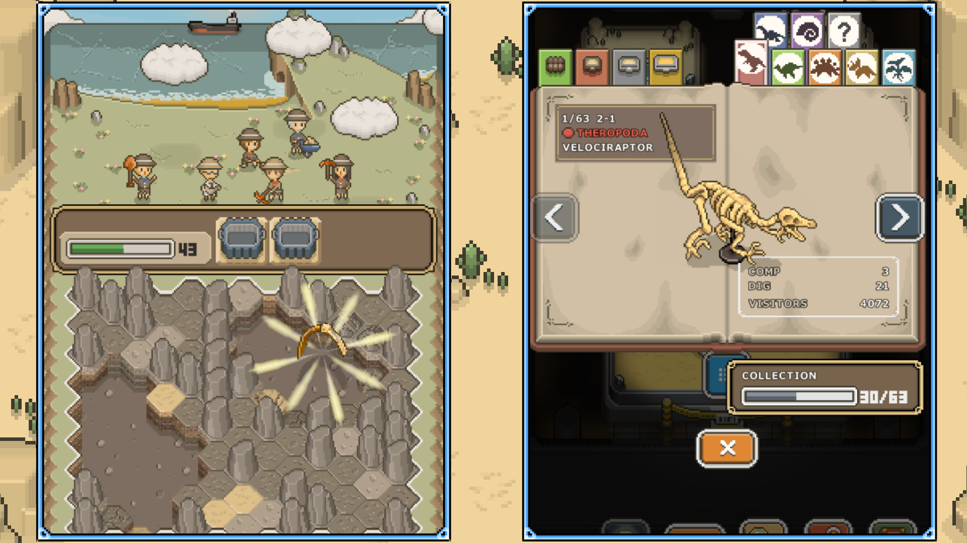 اسکرین شات 6 بازی TAP! DIG! MY MUSEUM!