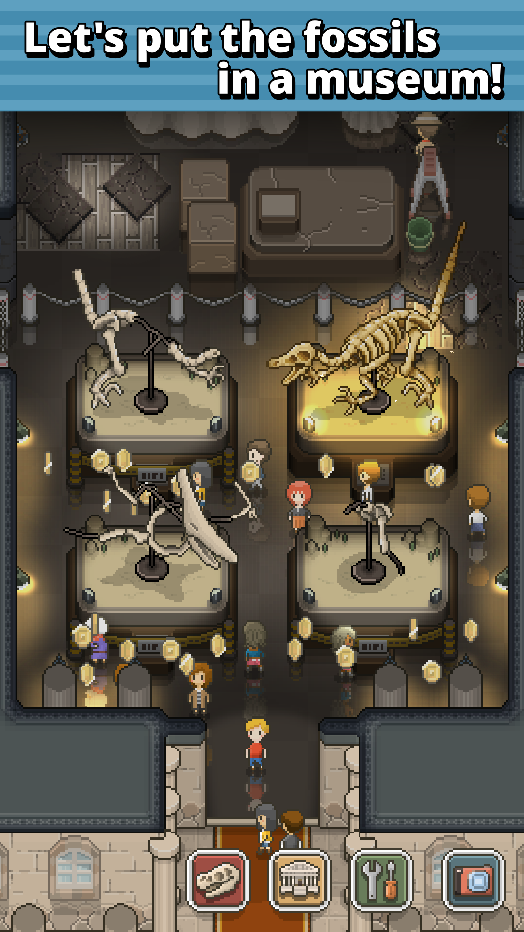 اسکرین شات 2 بازی TAP! DIG! MY MUSEUM!