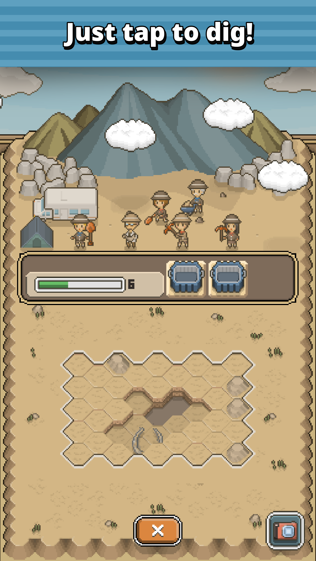 اسکرین شات 3 بازی TAP! DIG! MY MUSEUM!