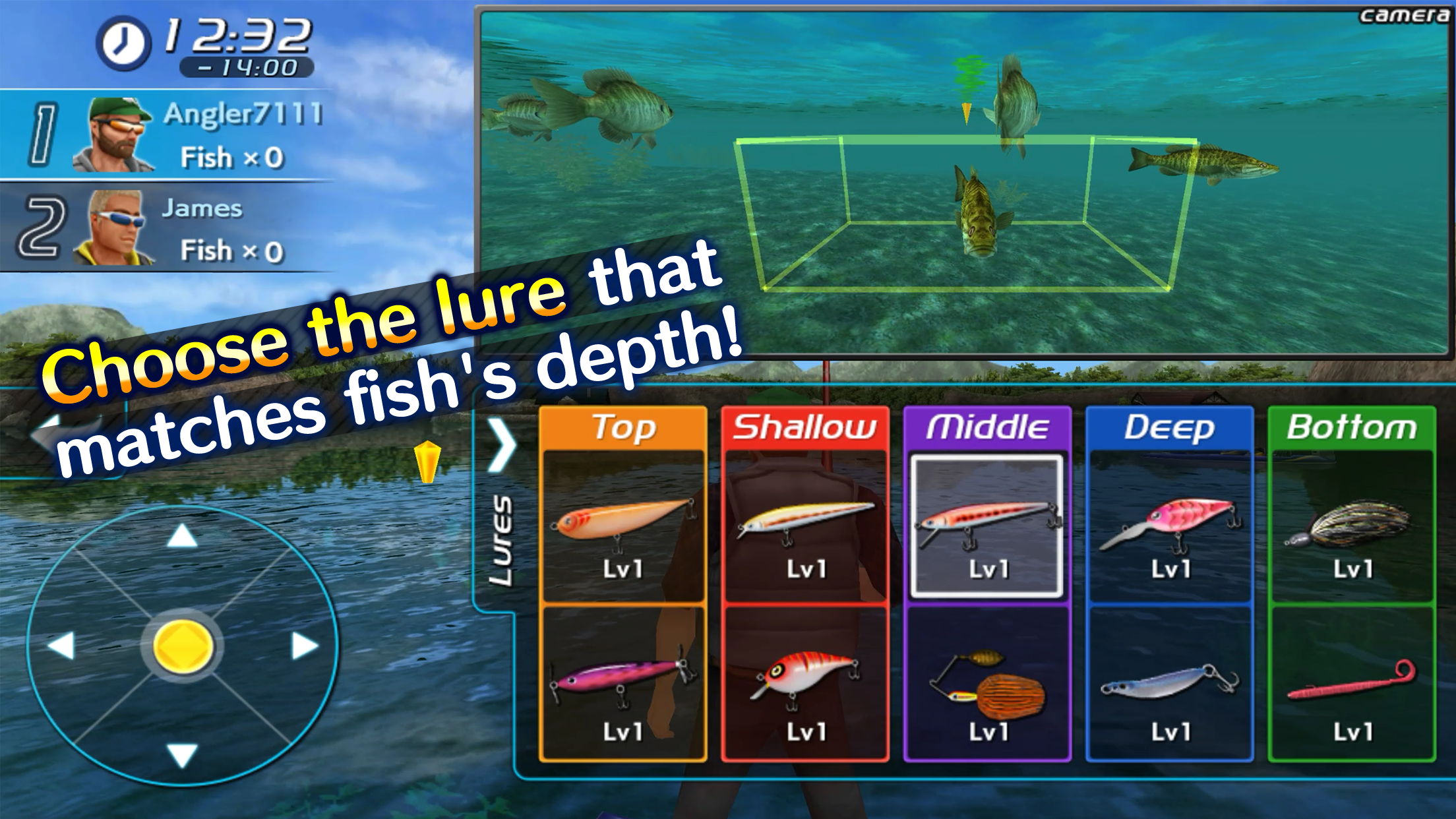 اسکرین شات 4 بازی Bass Fishing 3D II