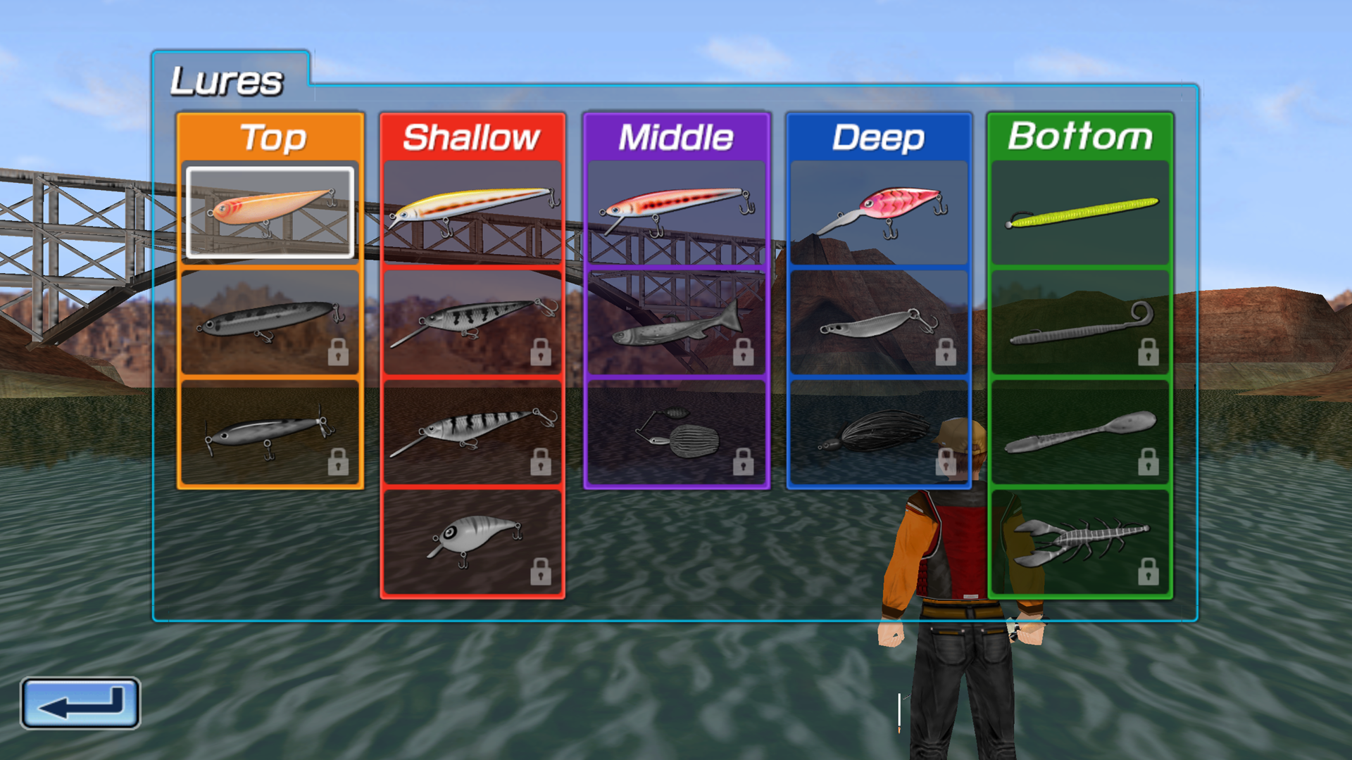 اسکرین شات 3 بازی Bass Fishing 3D