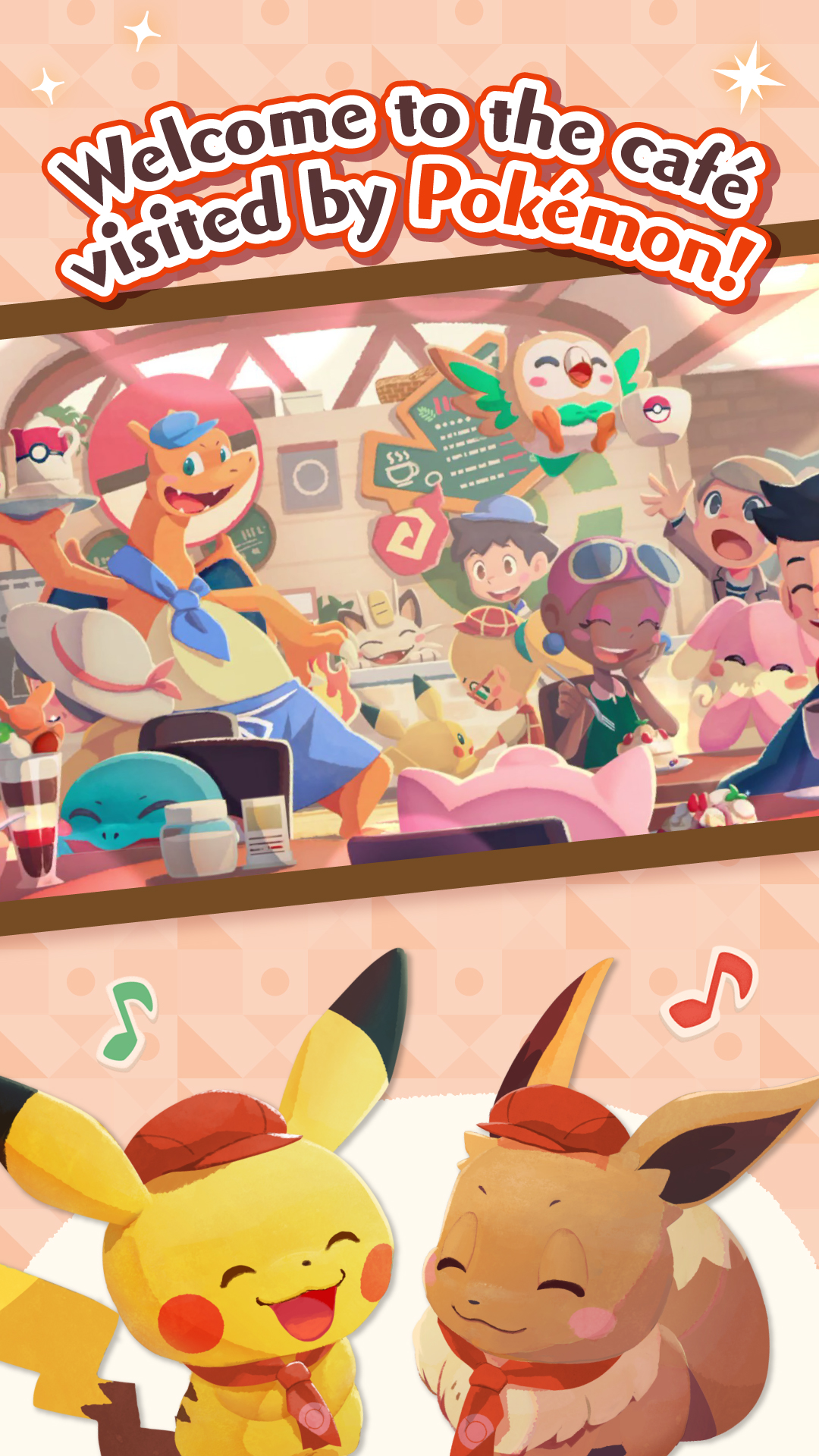 اسکرین شات 1 بازی Pokémon Café ReMix