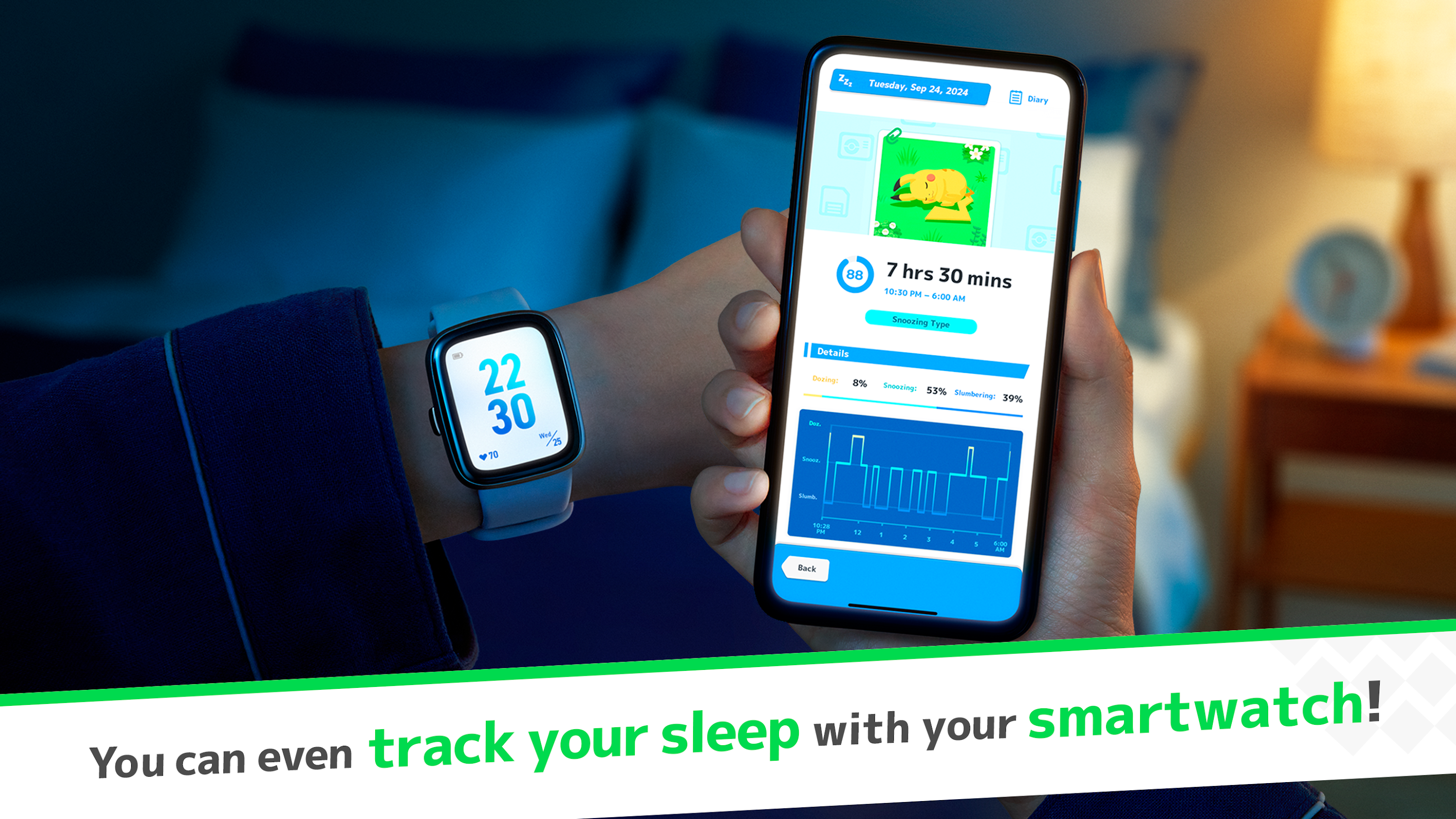 اسکرین شات 2 بازی Pokémon Sleep