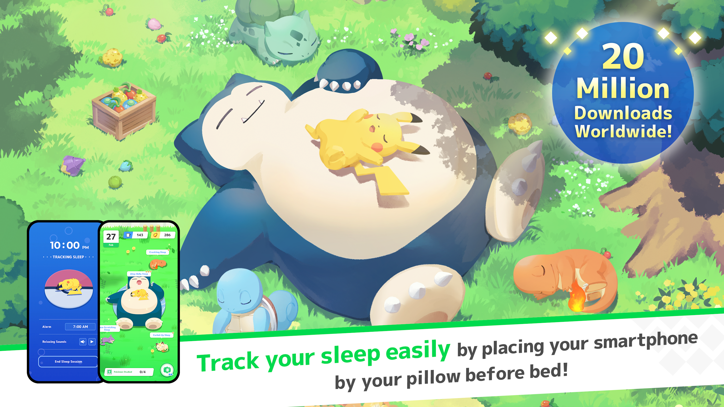 اسکرین شات 1 بازی Pokémon Sleep