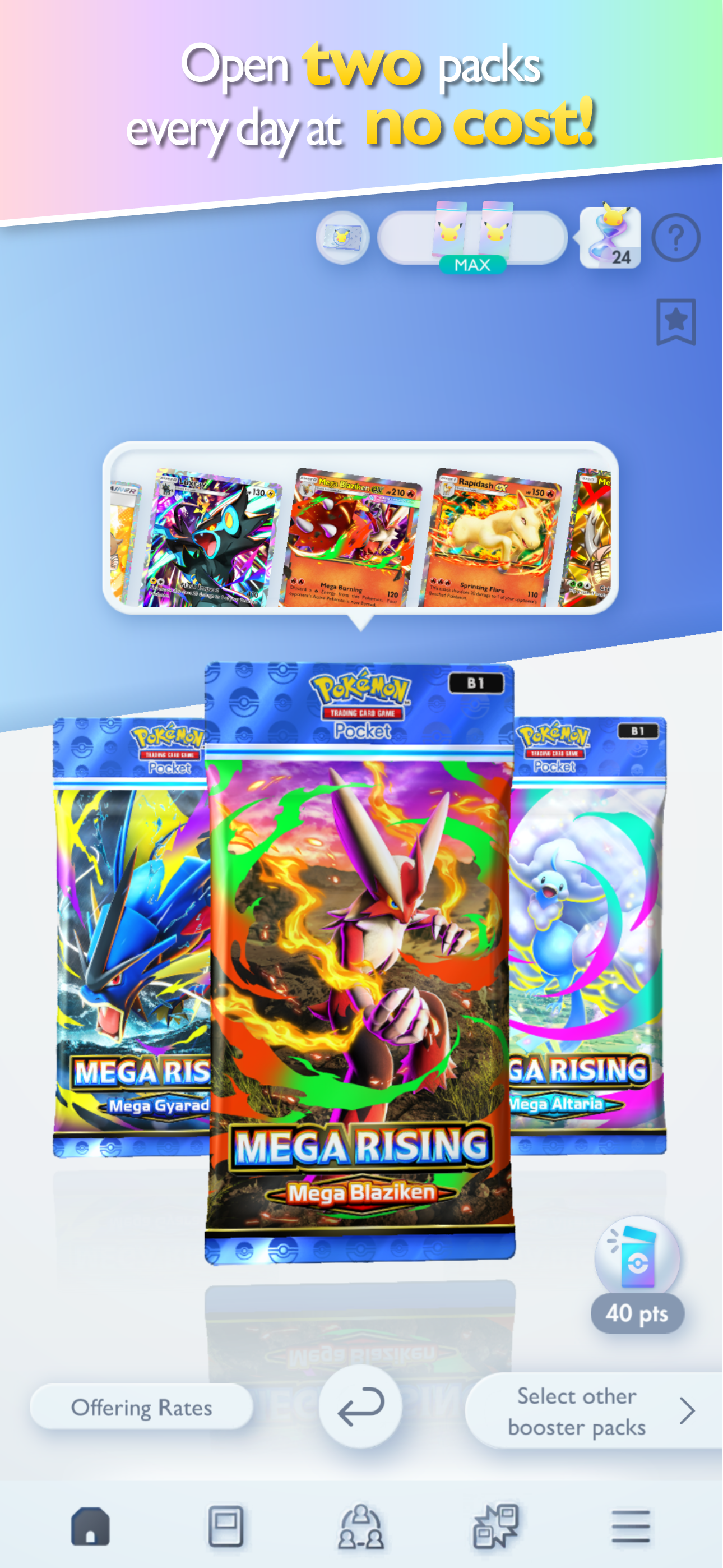 اسکرین شات 1 بازی Pokémon TCG Pocket