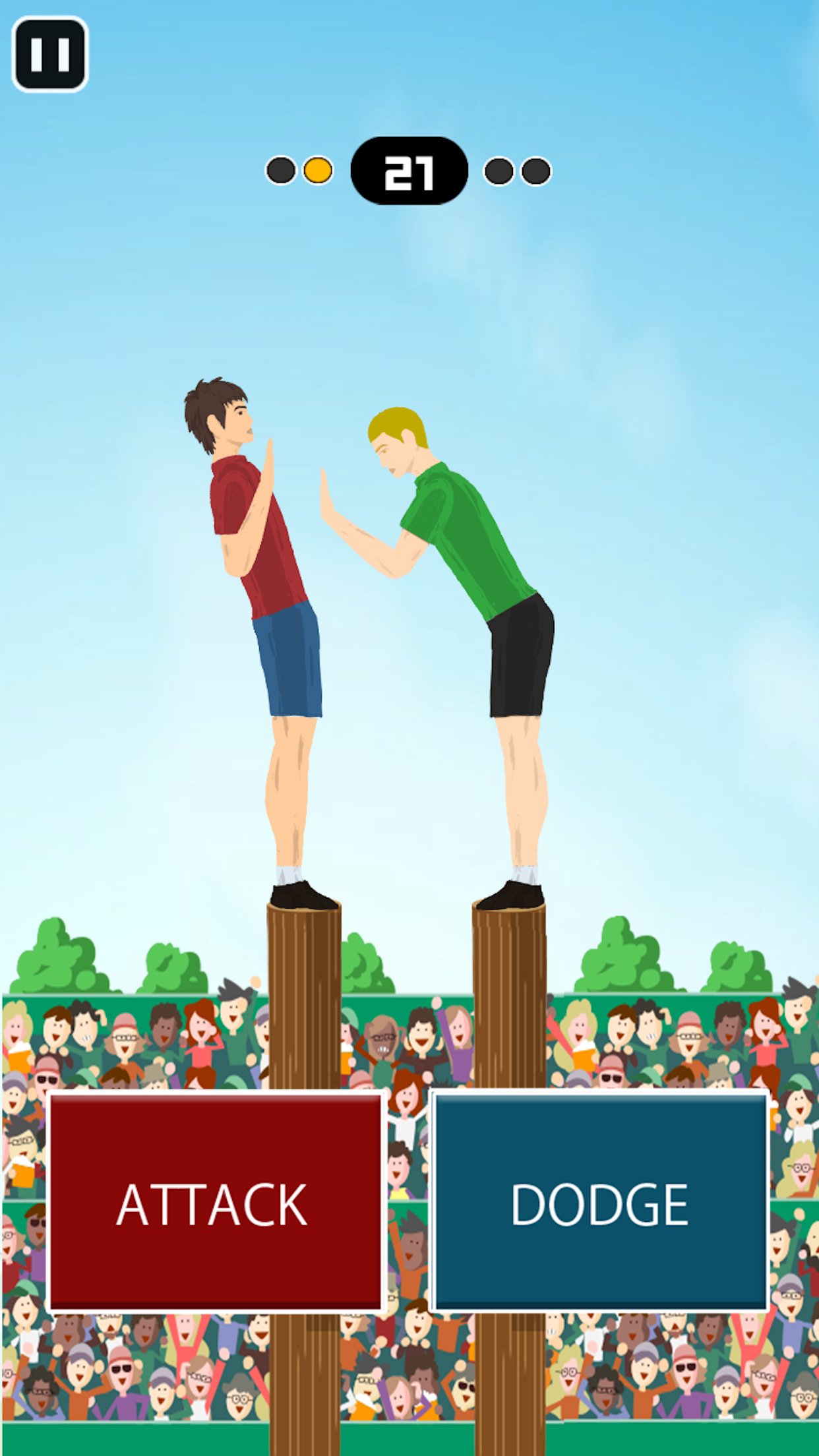 اسکرین شات 3 بازی Pushing Hands  -Fighting Game-