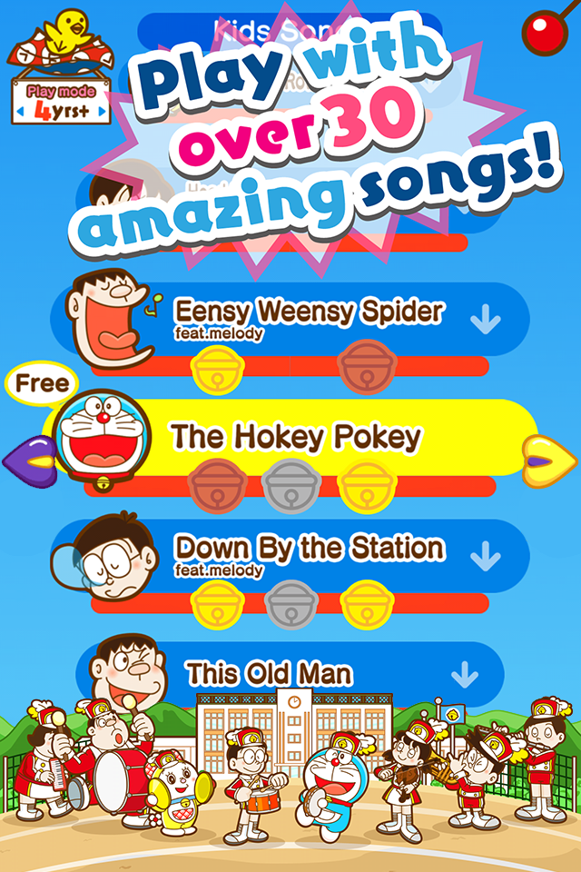 اسکرین شات 2 برنامه Doraemon MusicPad