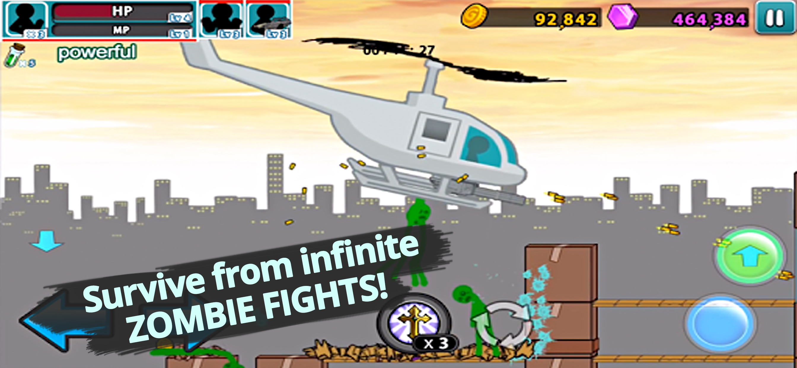 اسکرین شات 2 بازی Anger of stick 5 : zombie