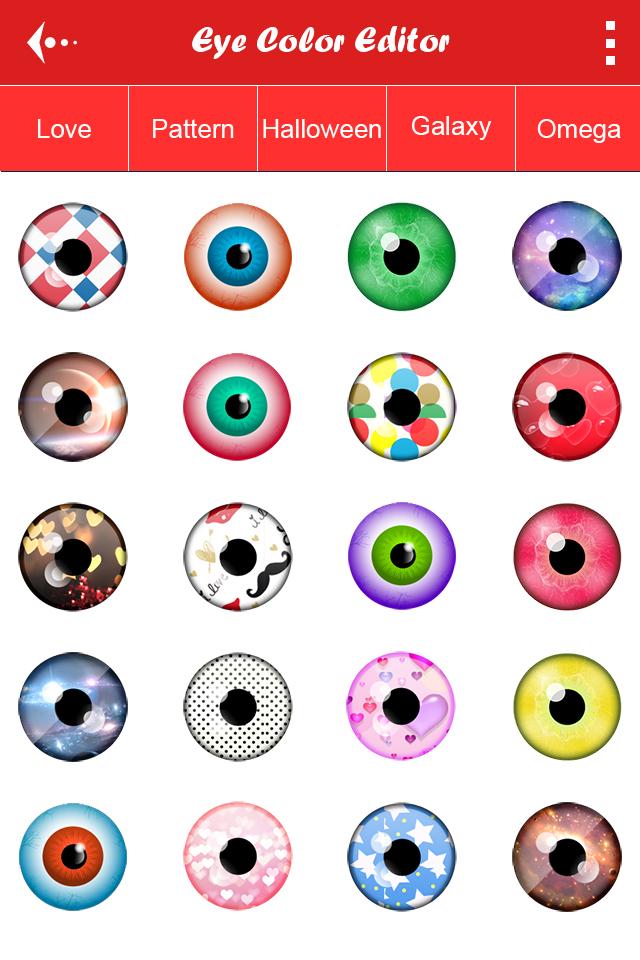 اسکرین شات 6 برنامه Eye Color Changer