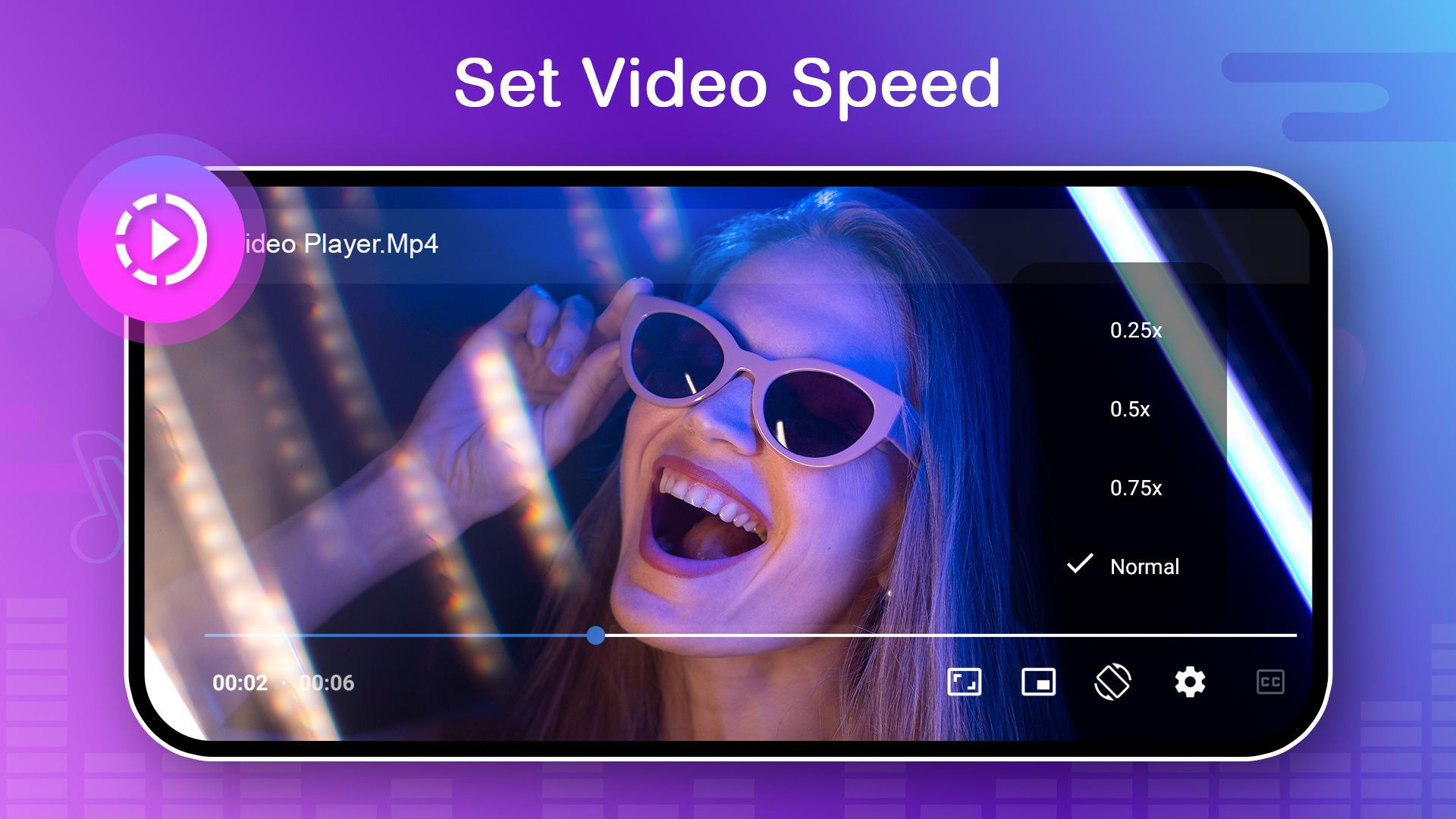 اسکرین شات 2 برنامه Tick-Tick Video Player