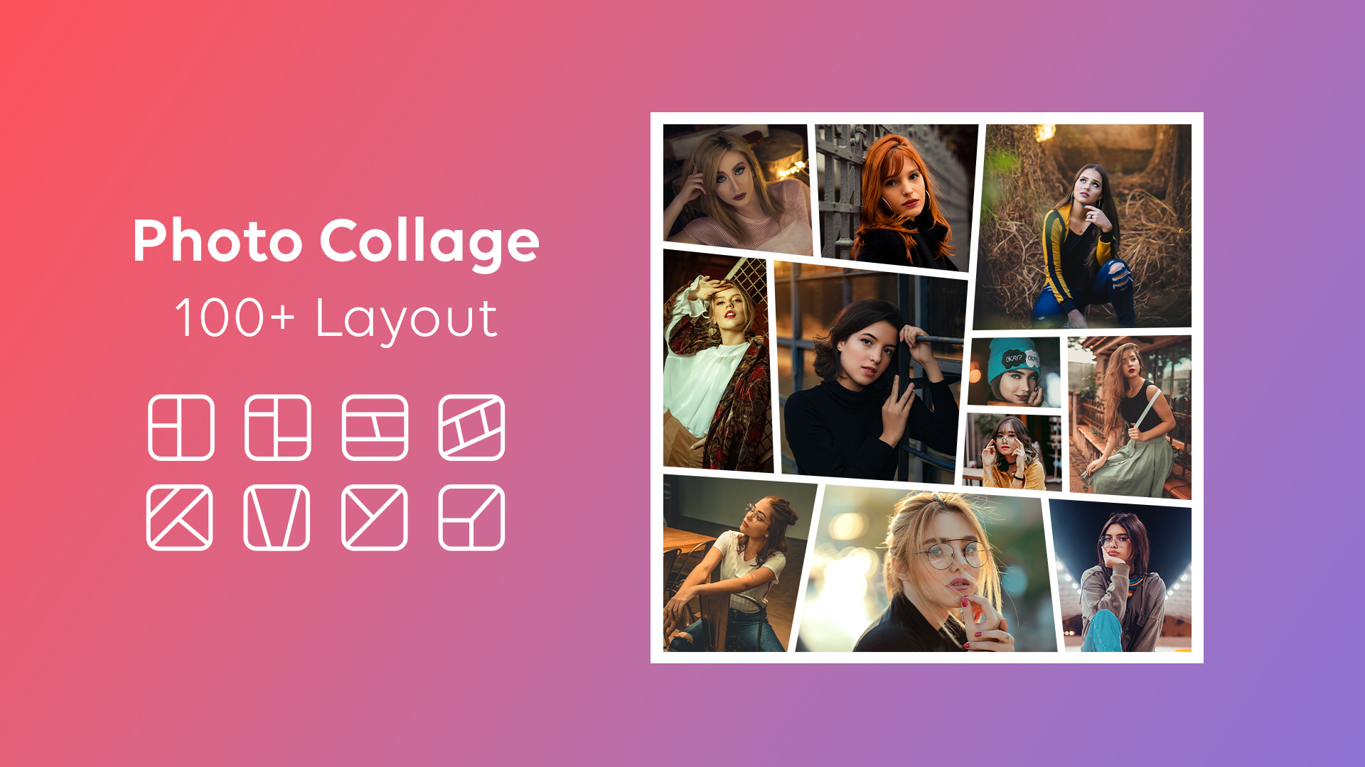 اسکرین شات 5 برنامه PicMix - Photo Collage Maker