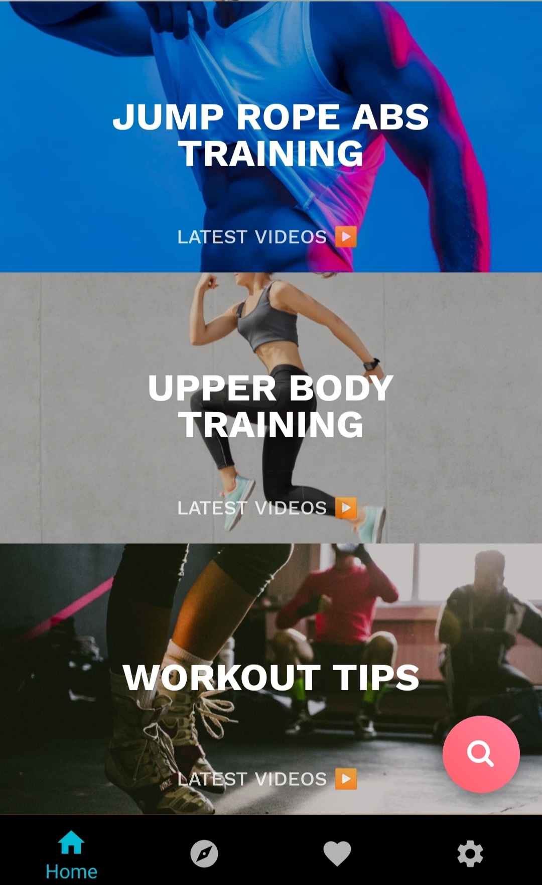 اسکرین شات 5 برنامه Jump Rope Training App