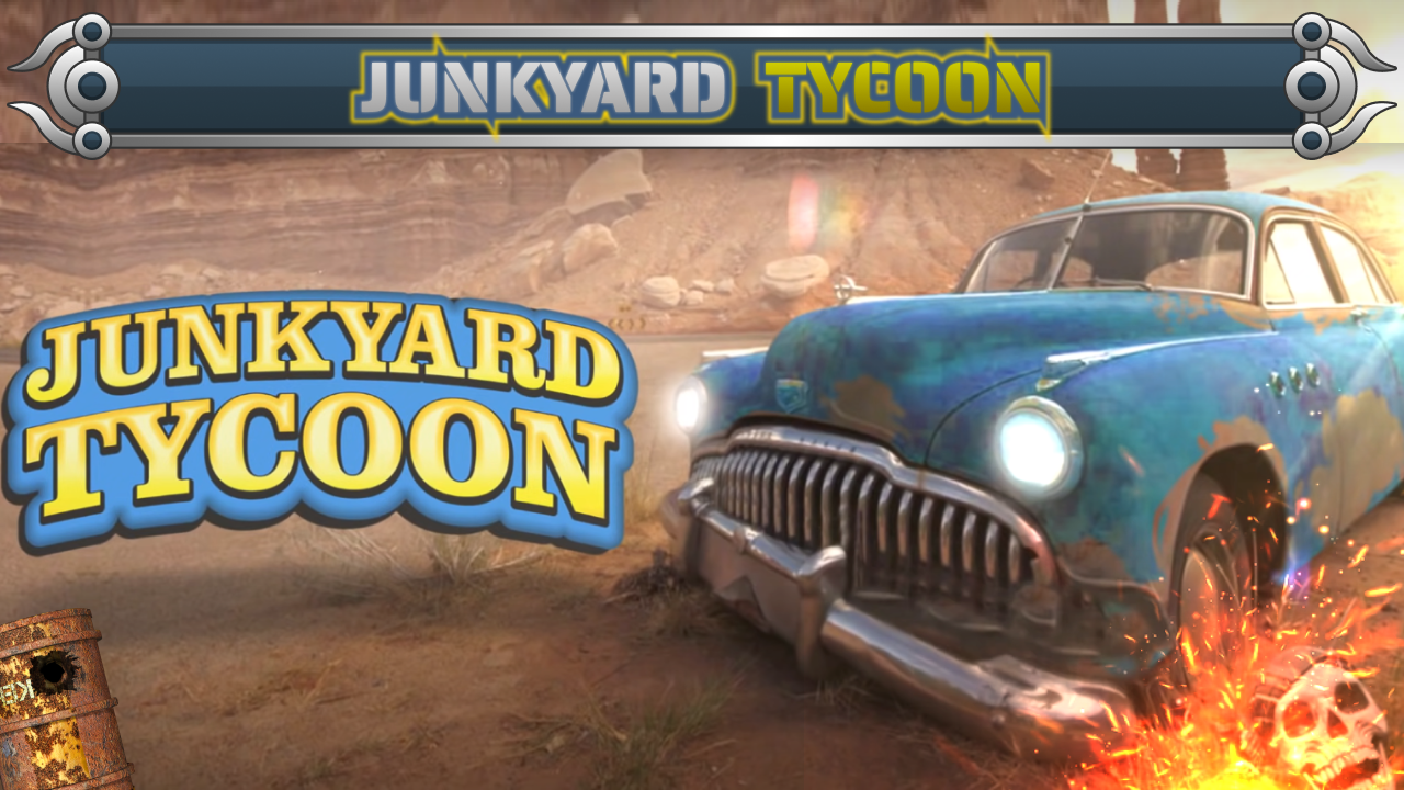 اسکرین شات بازی Junkyard Tycoon Game 1