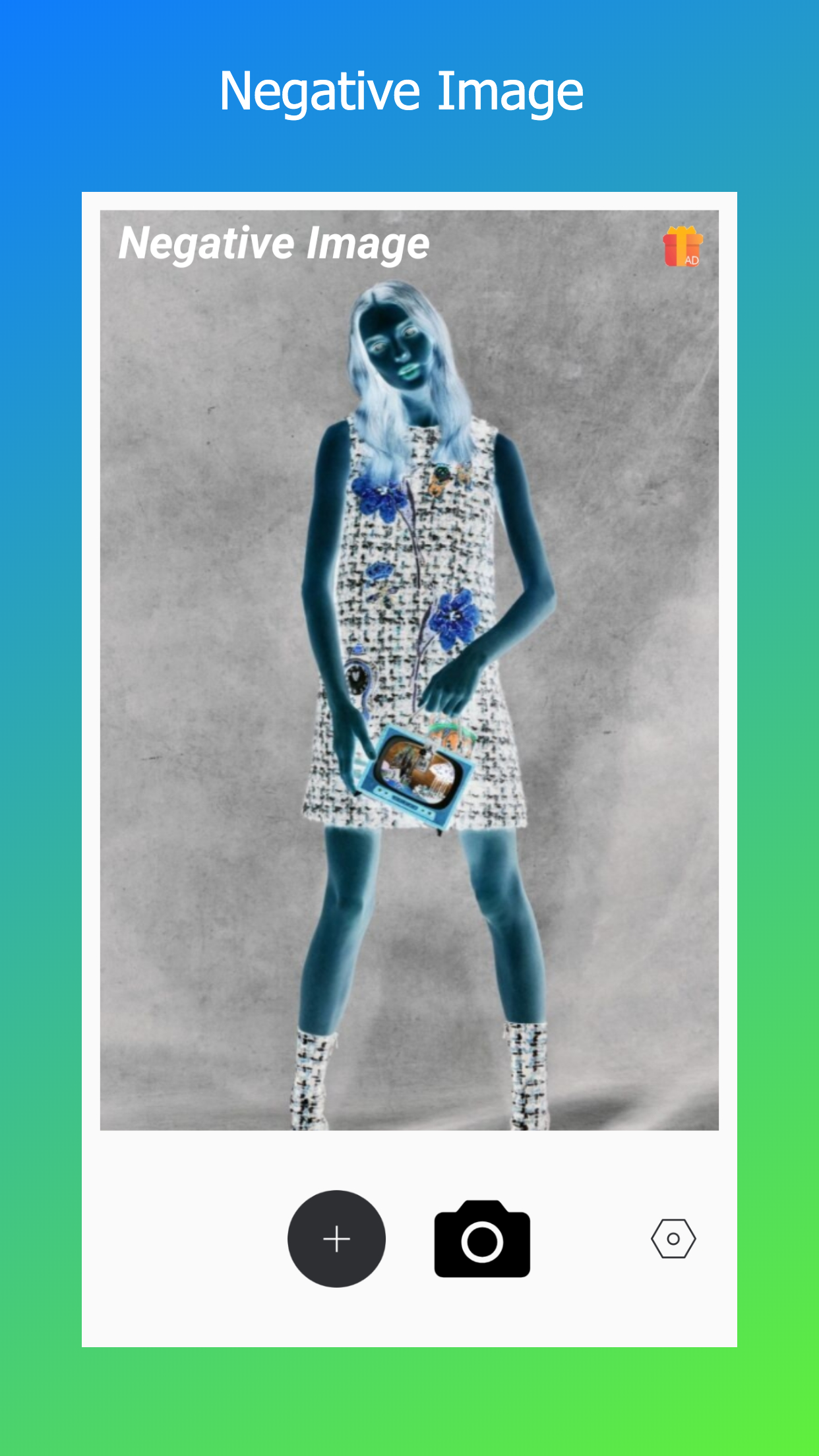 اسکرین شات 1 برنامه Negative Image - Invert Image,