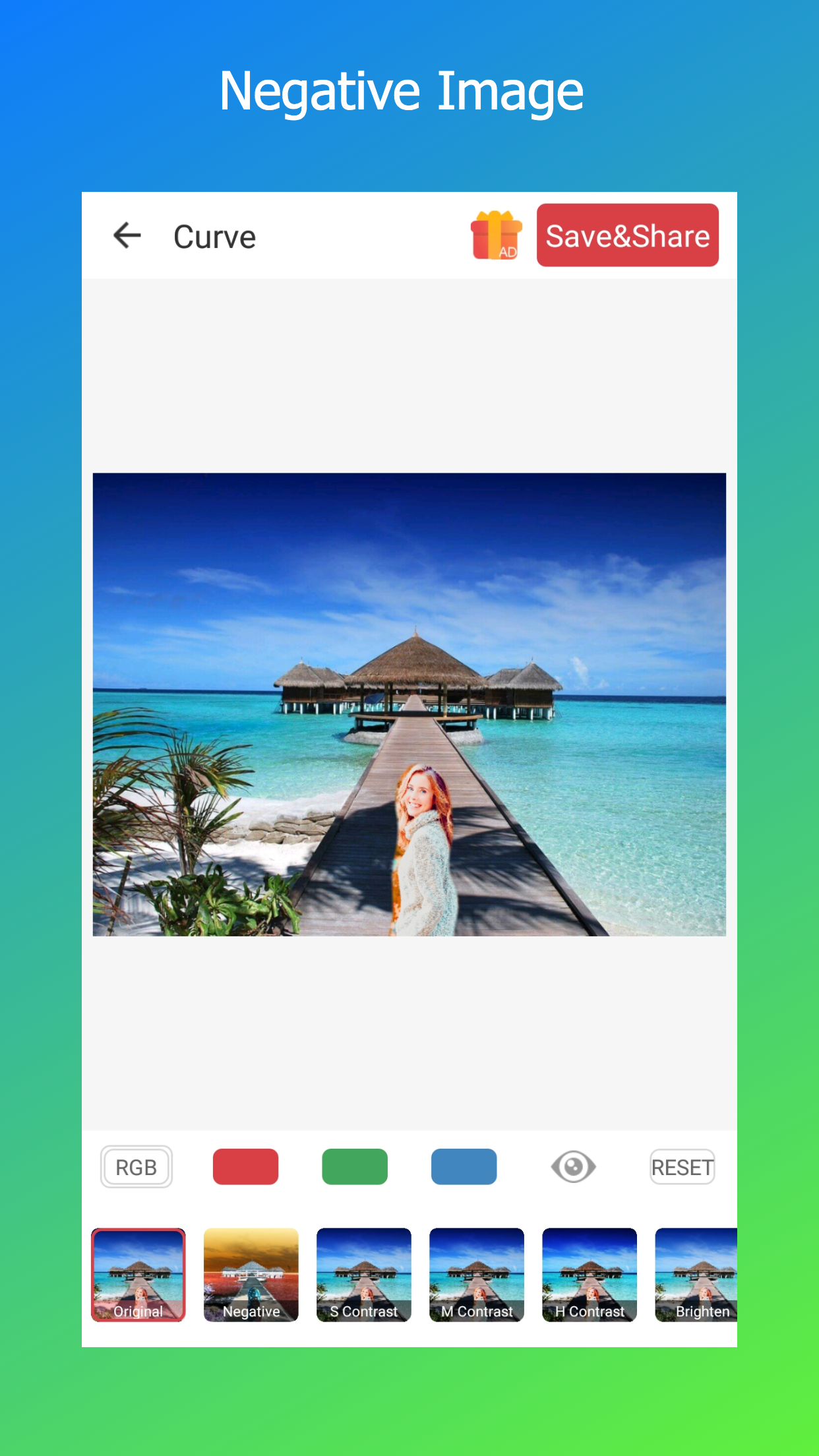 اسکرین شات 6 برنامه Negative Image - Invert Image,